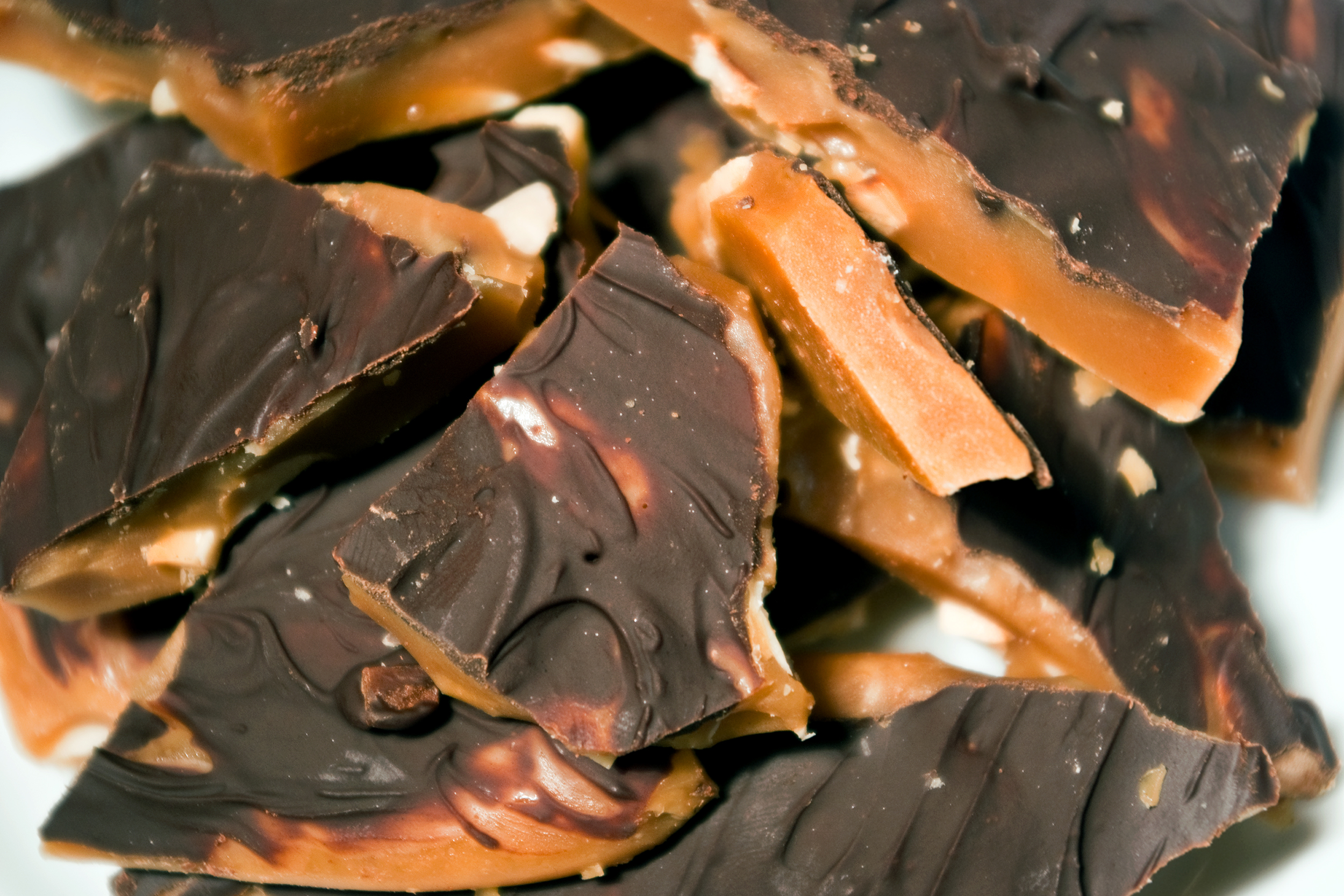 Chocolate toffee bars