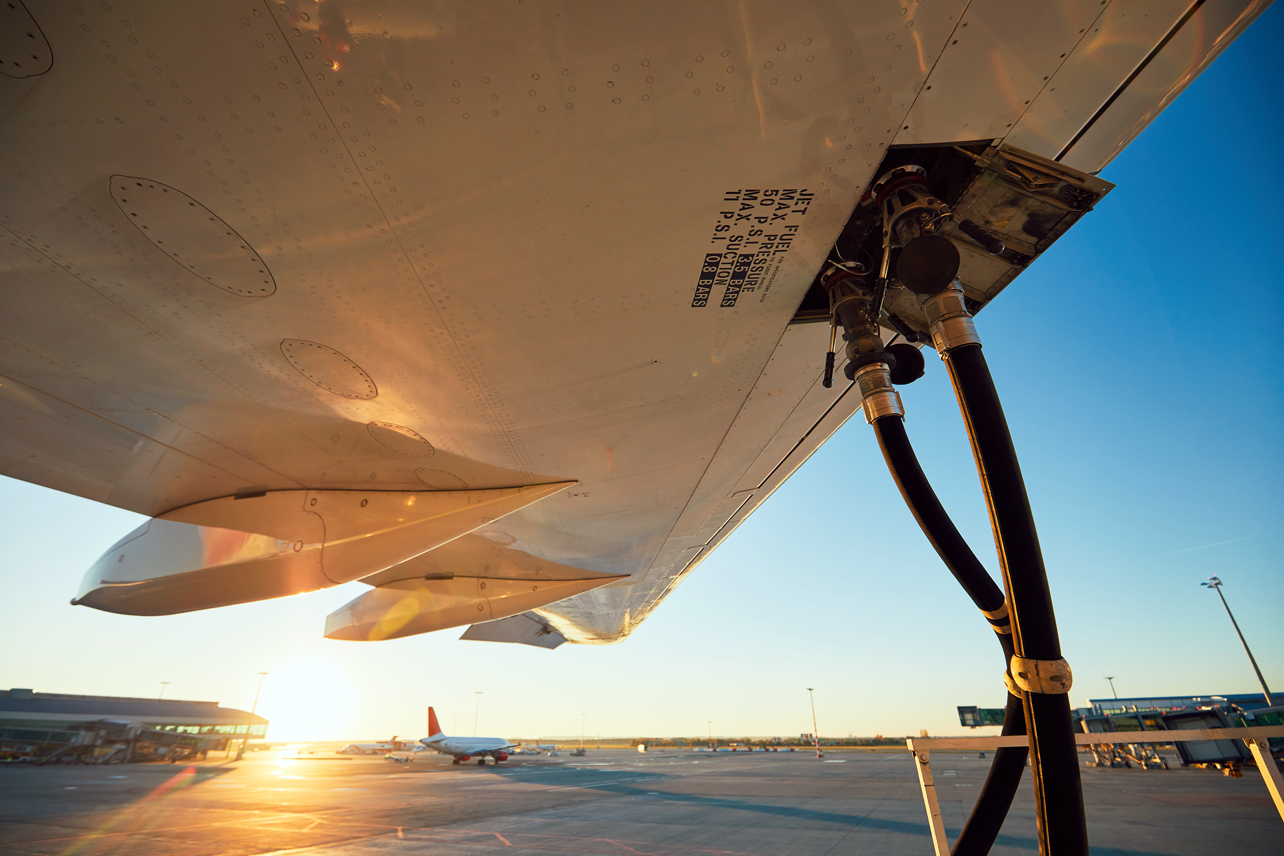 Refueling plane