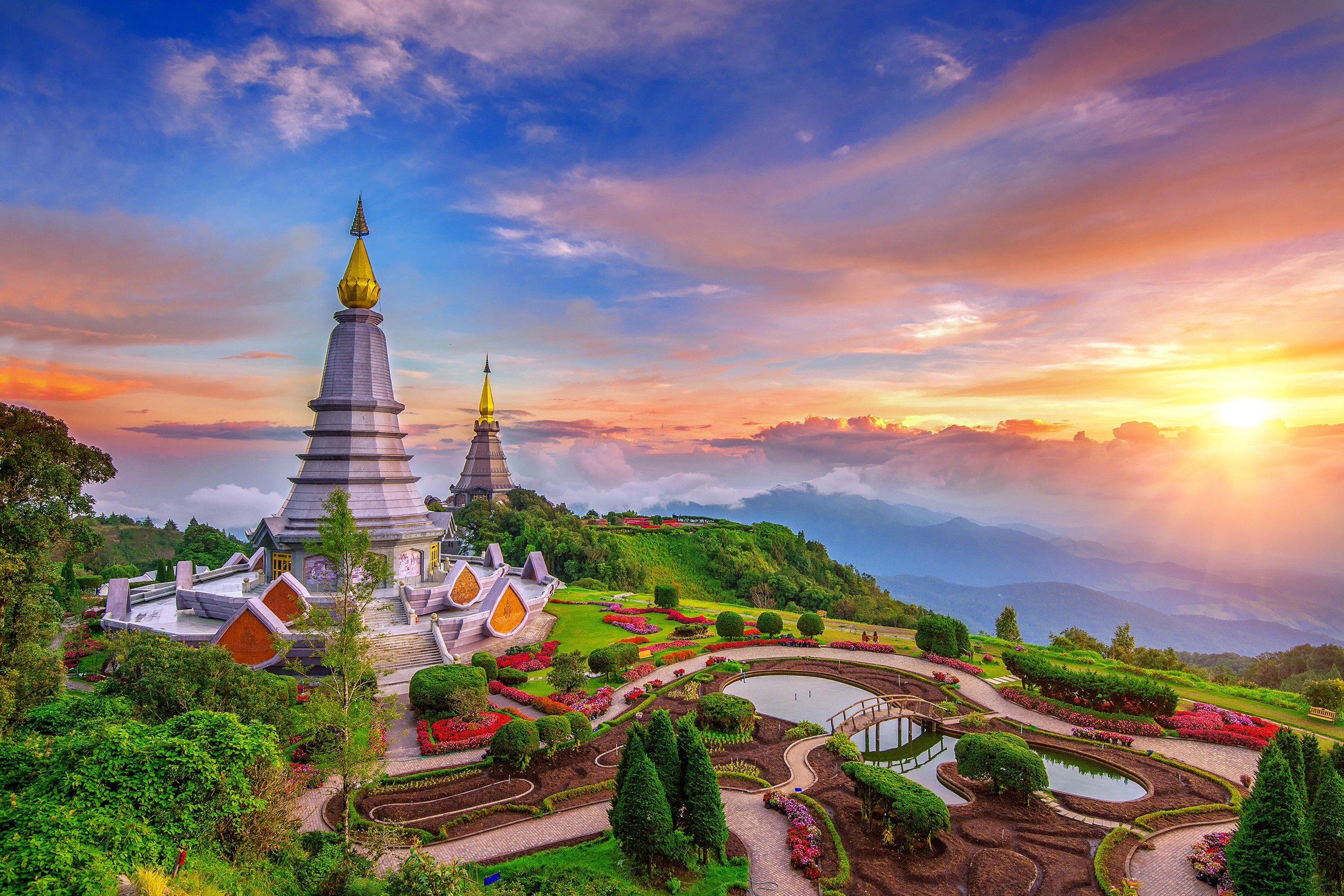 Chiang Mai temple in Thailand