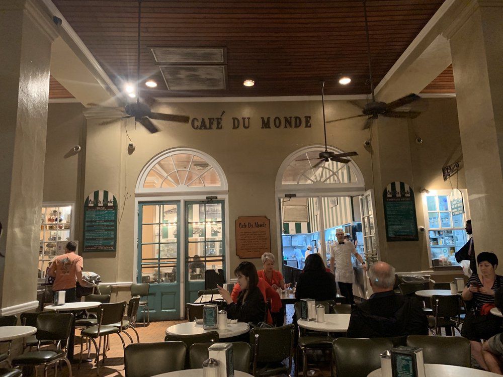 Café Du Monde in New Orleans, Louisiana