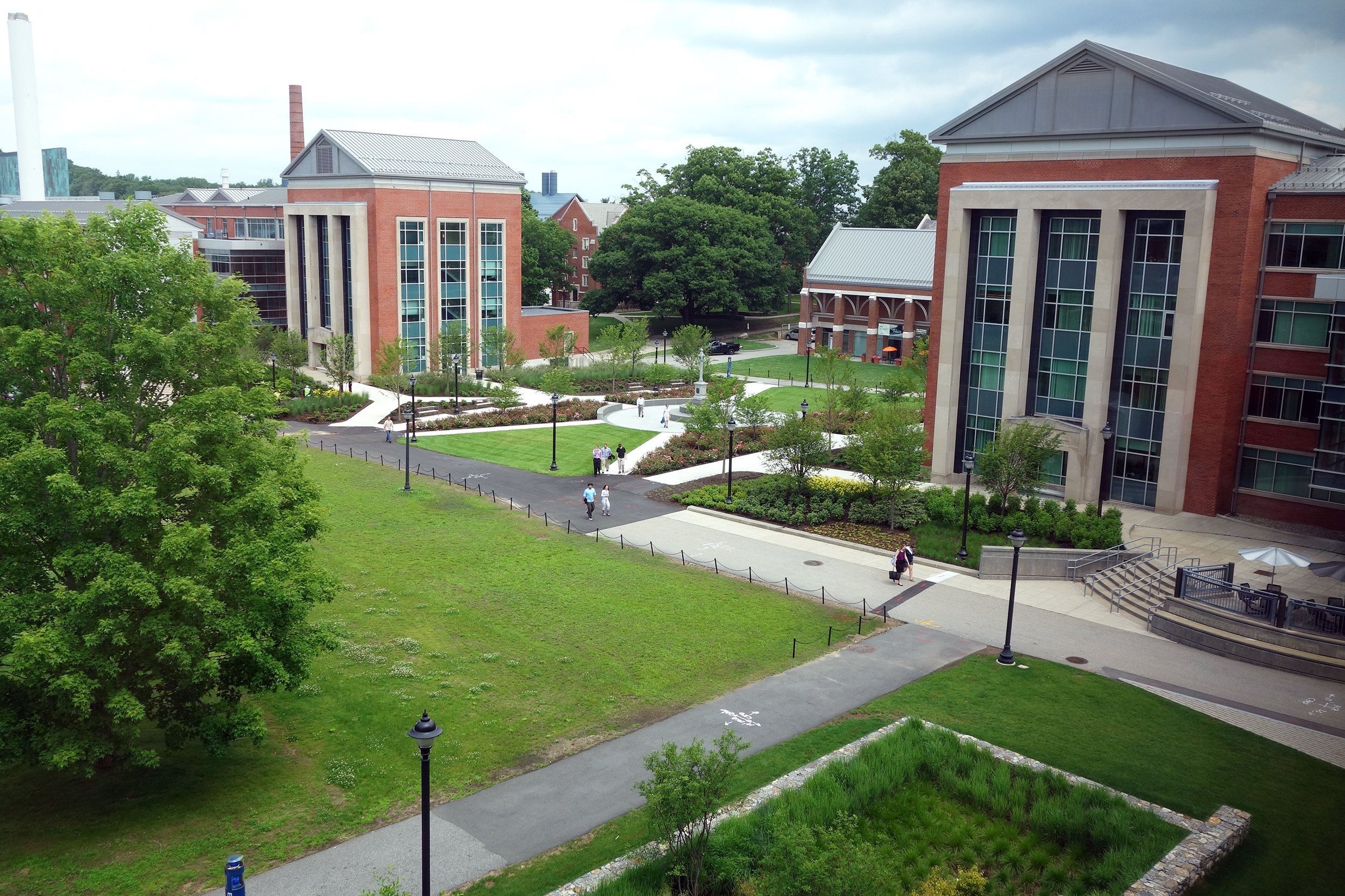 Main Quad at University of Connecticut