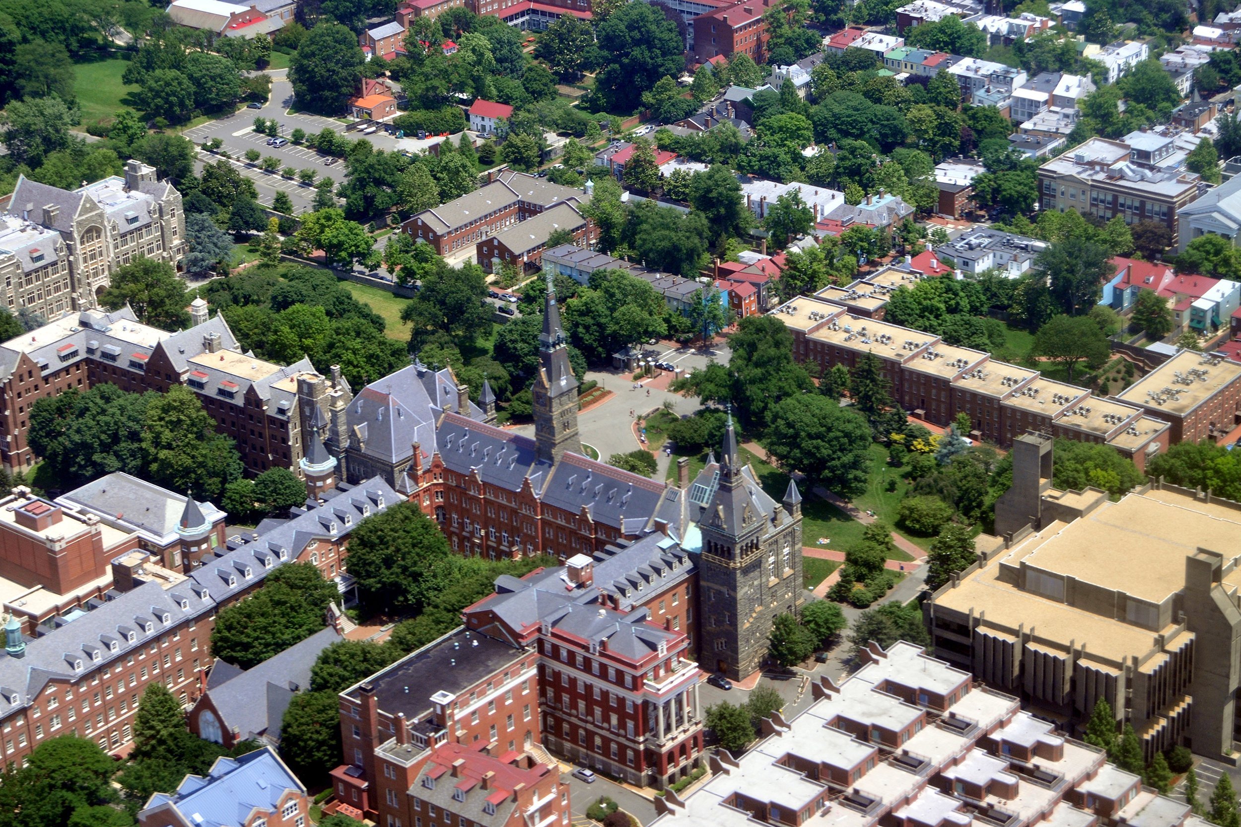 campus at Georgetown University