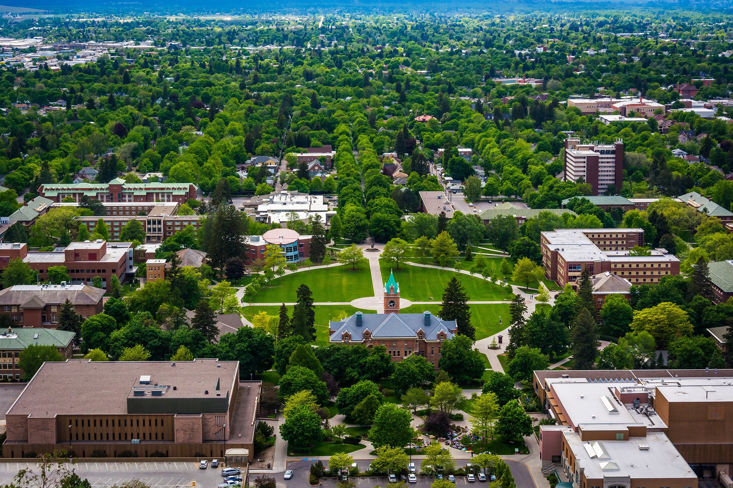 campus at Montana University