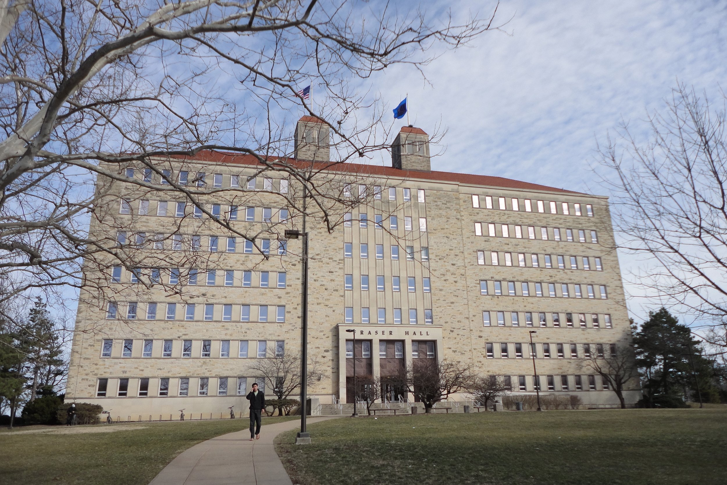 Fraser Hall at University of Kansas