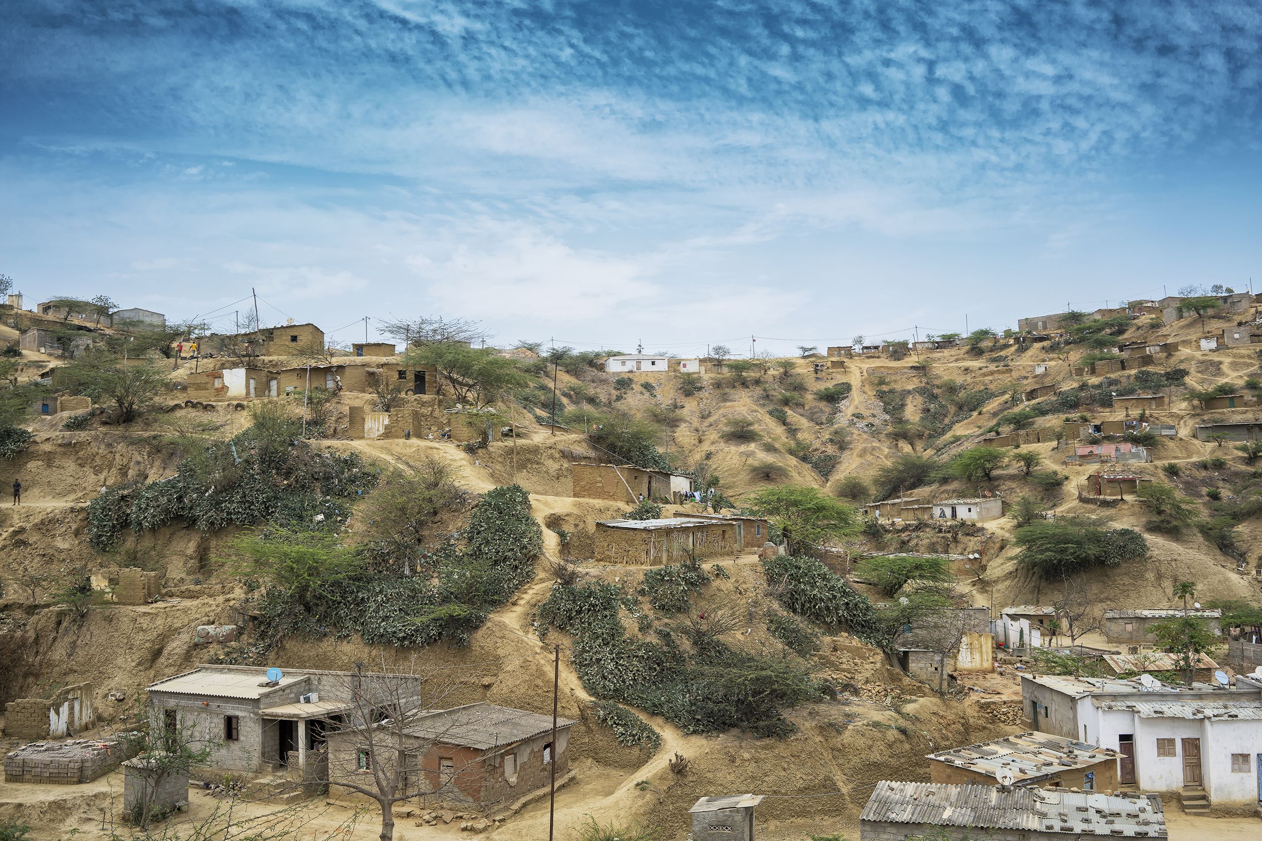 African village located in Sumbe, Angola