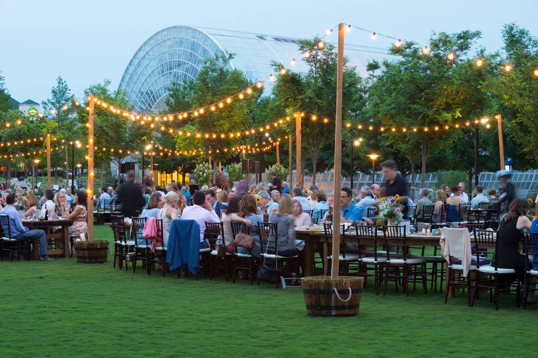 Myriad Botanical Gardens in Oklahoma City, Oklahoma