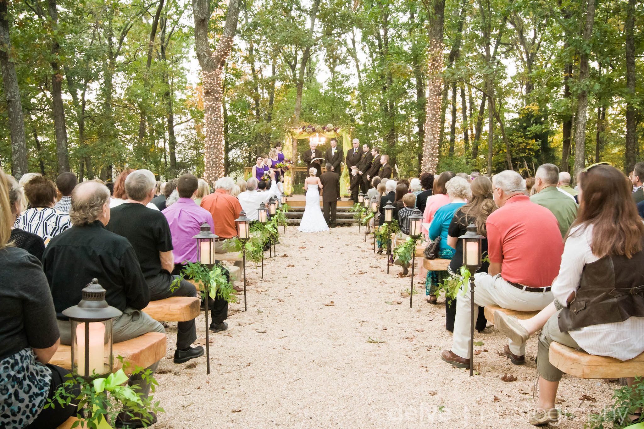 wedding in Rogersville, Missouri