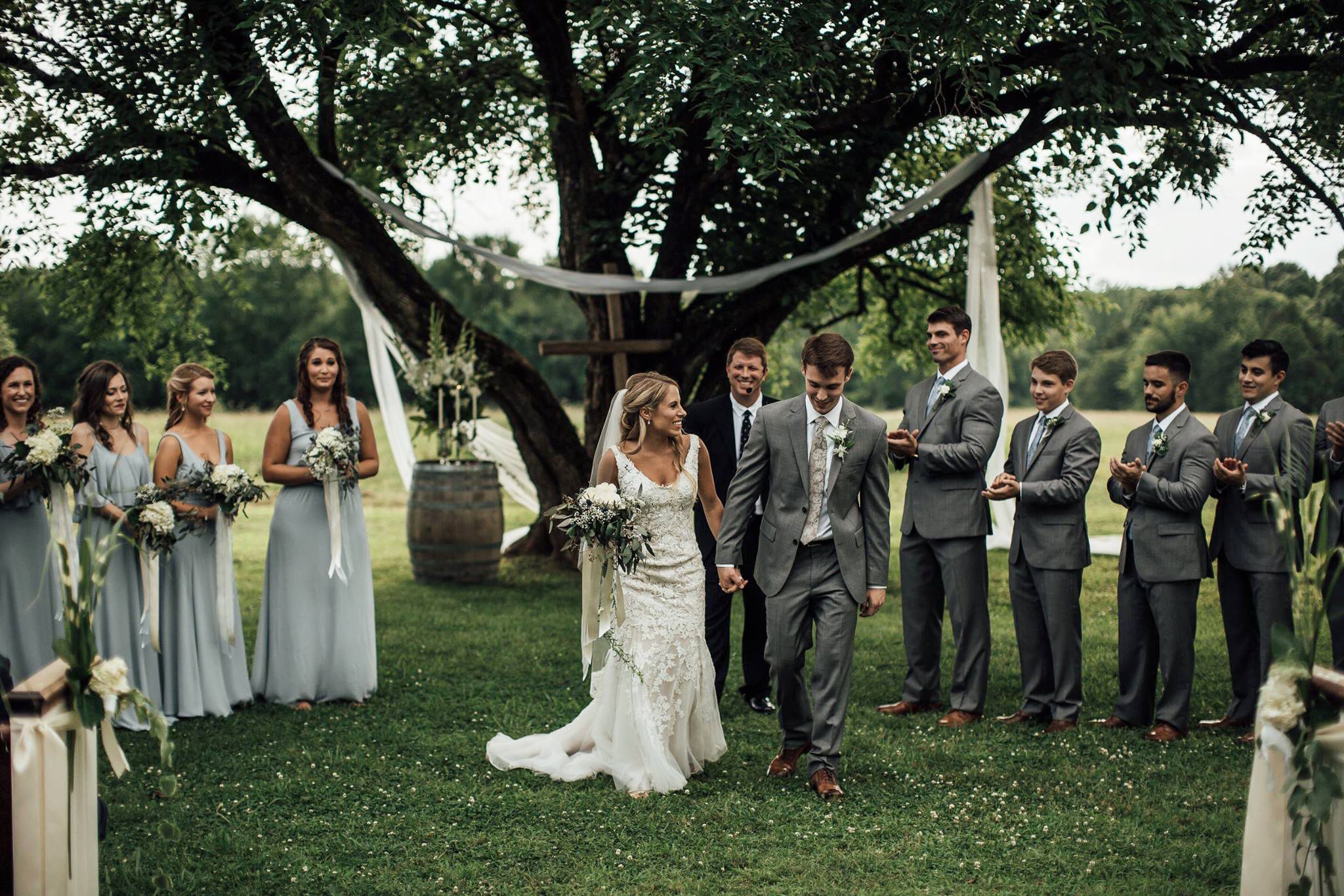wedding in Sandy Hook, Mississippi
