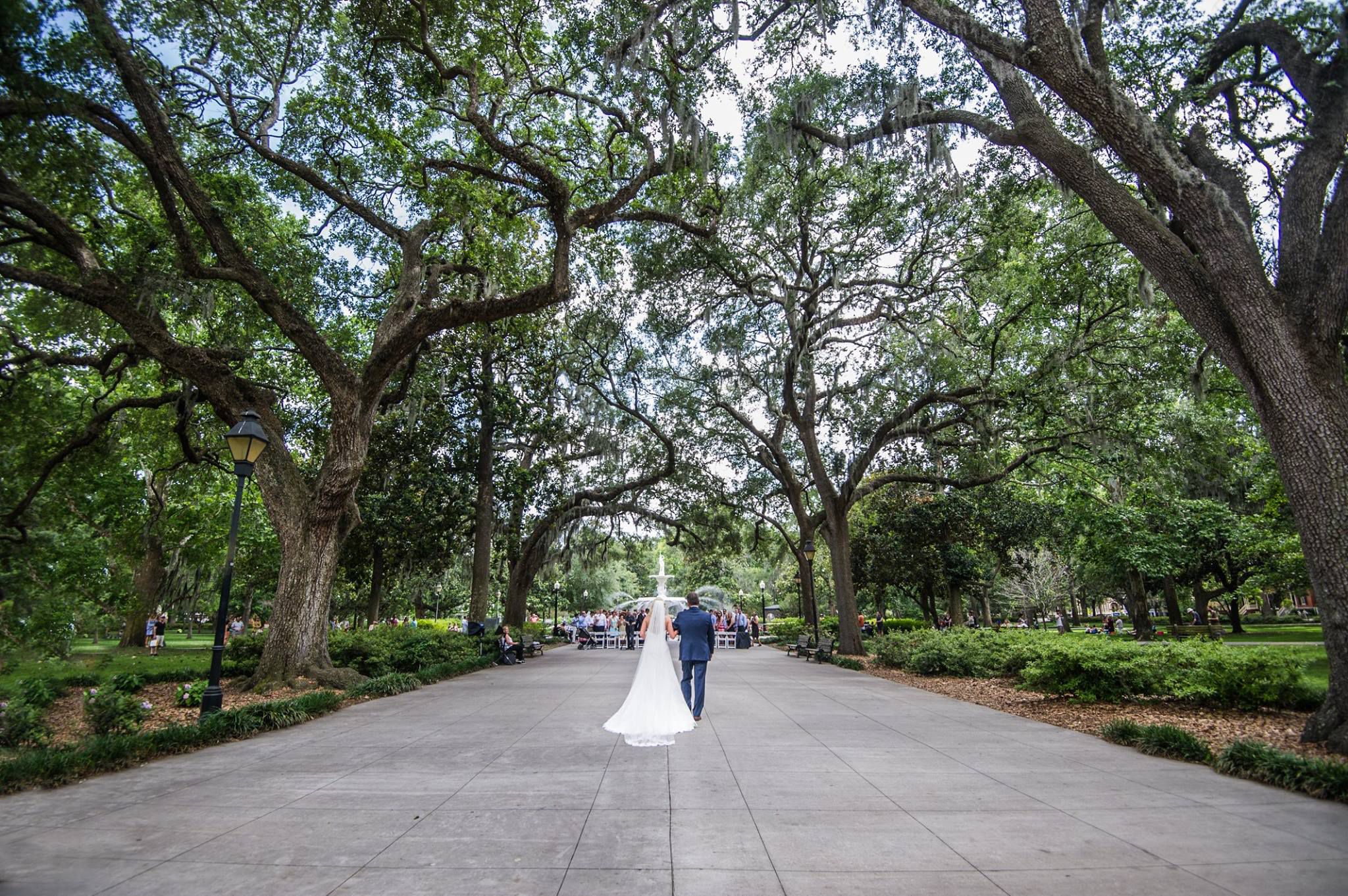 wedding in Savannah, Georgia