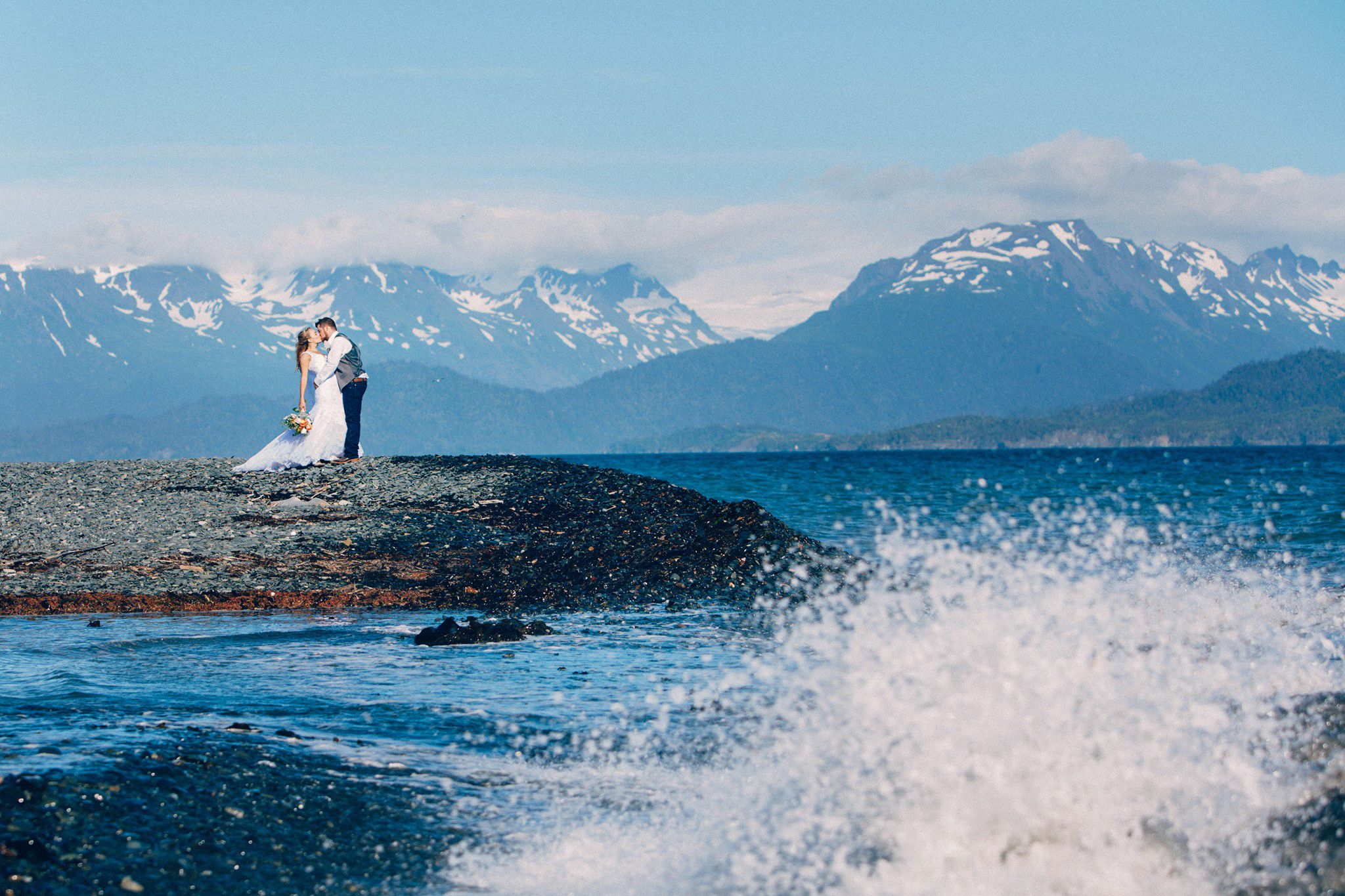 wedding in Alaska