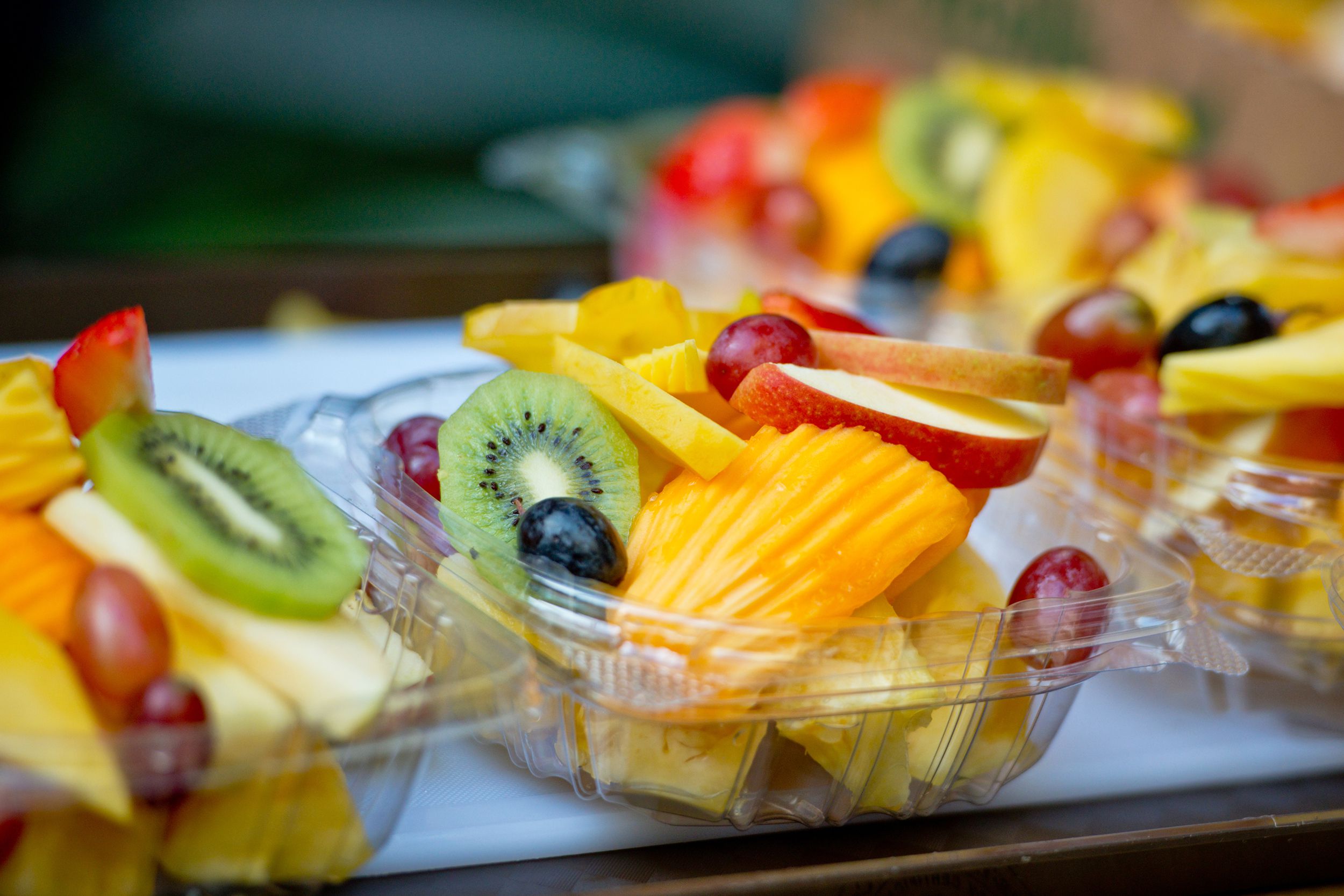 ready to eat fresh tropical food salad