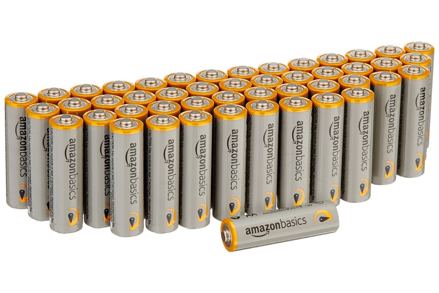 AmazonBasics AA Alkaline Batteries, 48 Ct.