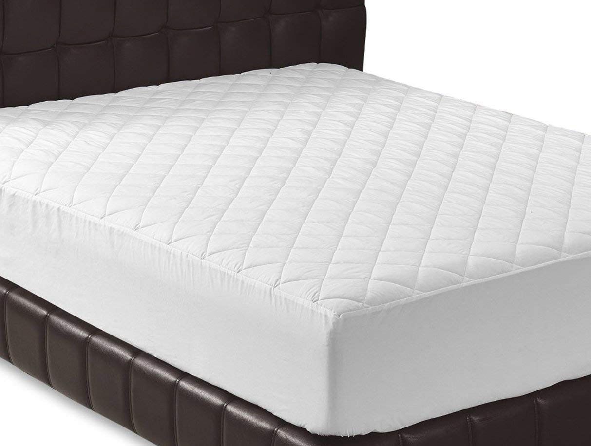 utopia bedding quilted fitted mattress pad