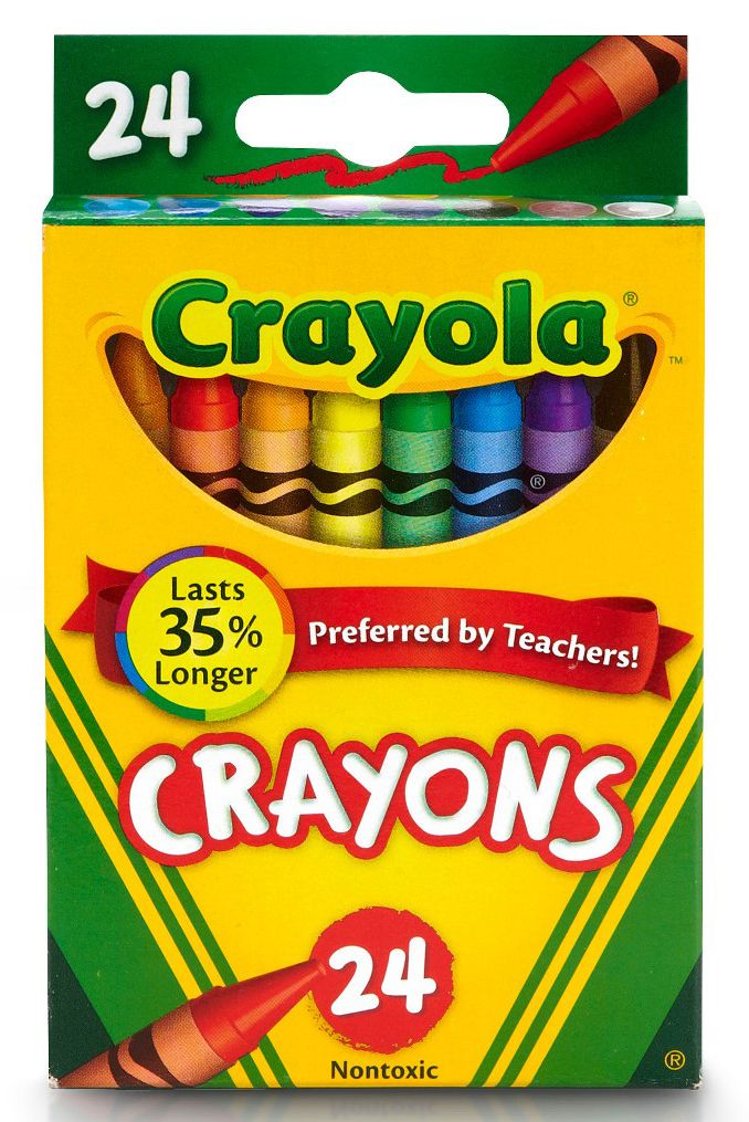 Crayola Crayons, 24-Count