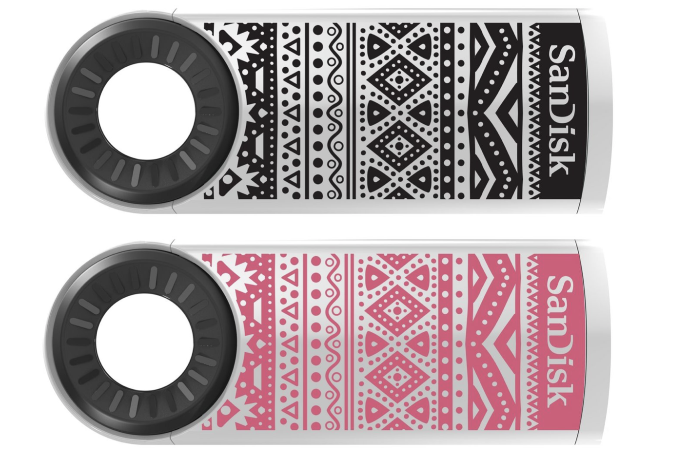 sandisk 32gb cruzer dial flash drive, 2-count