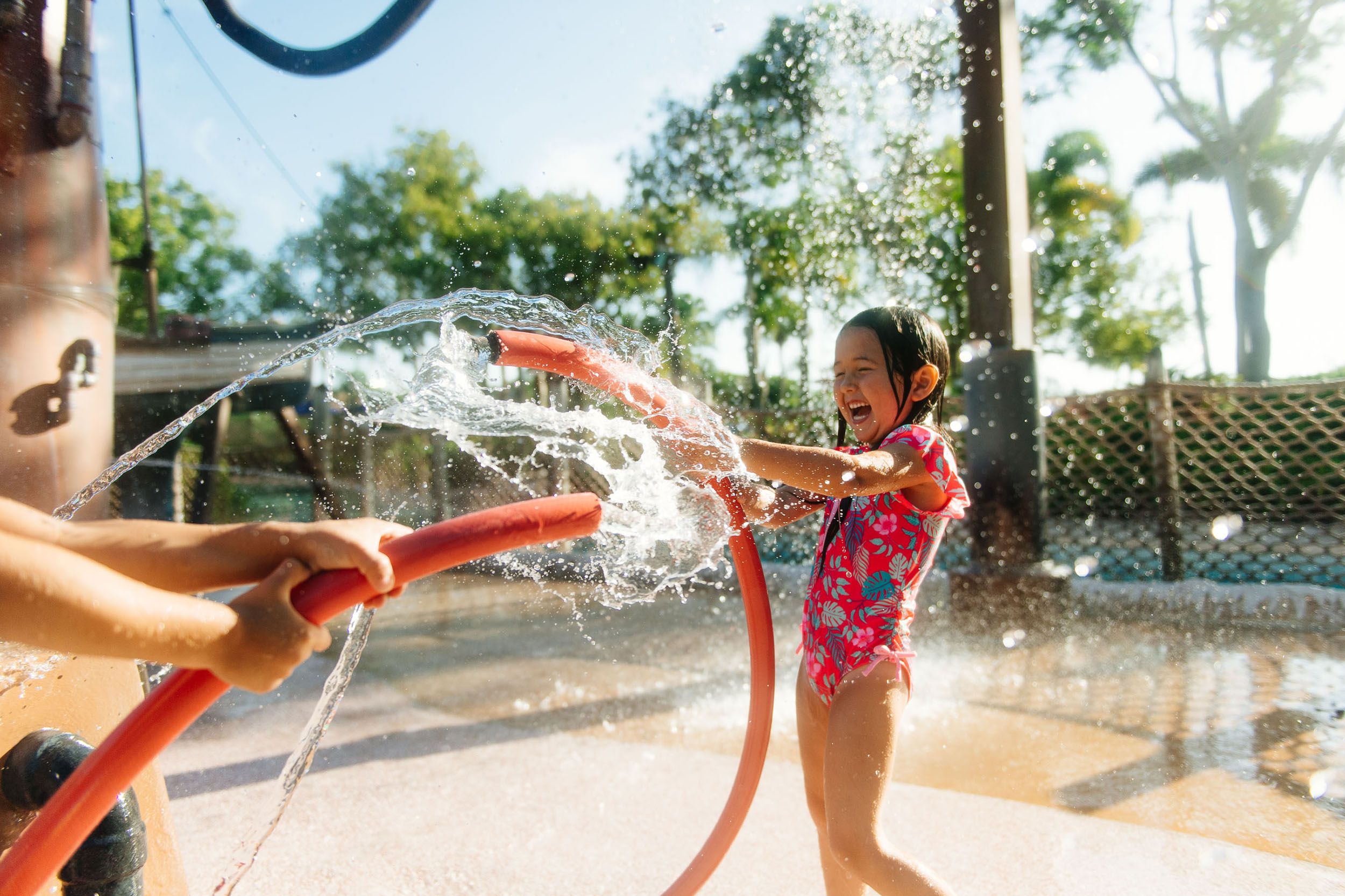 children playing at typhoon lagoon