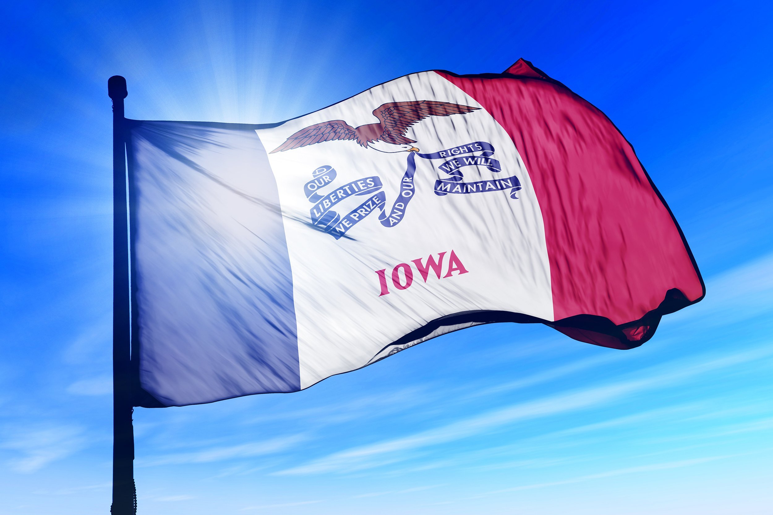 Iowa flag
