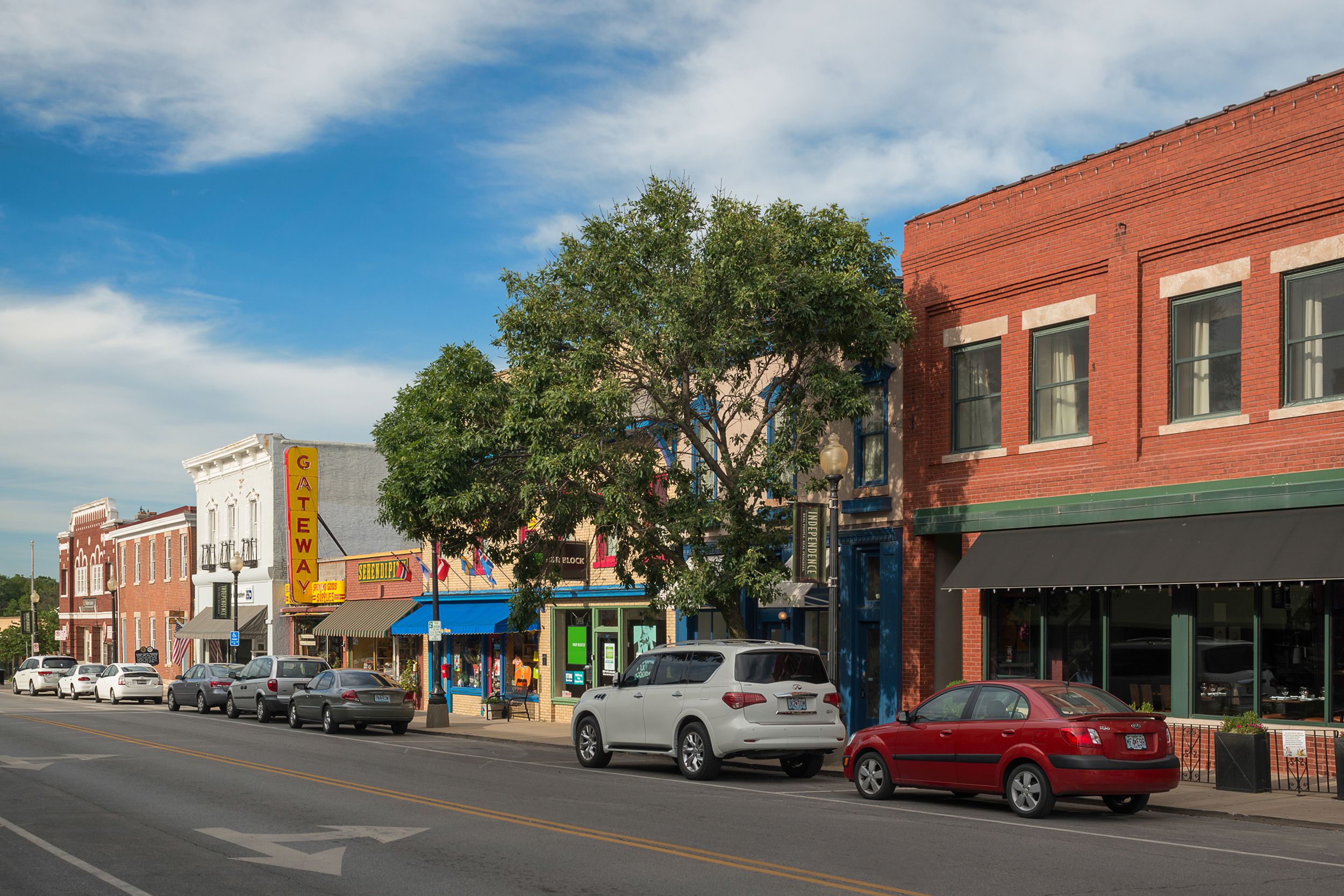 Main Street in Independence, Missouri