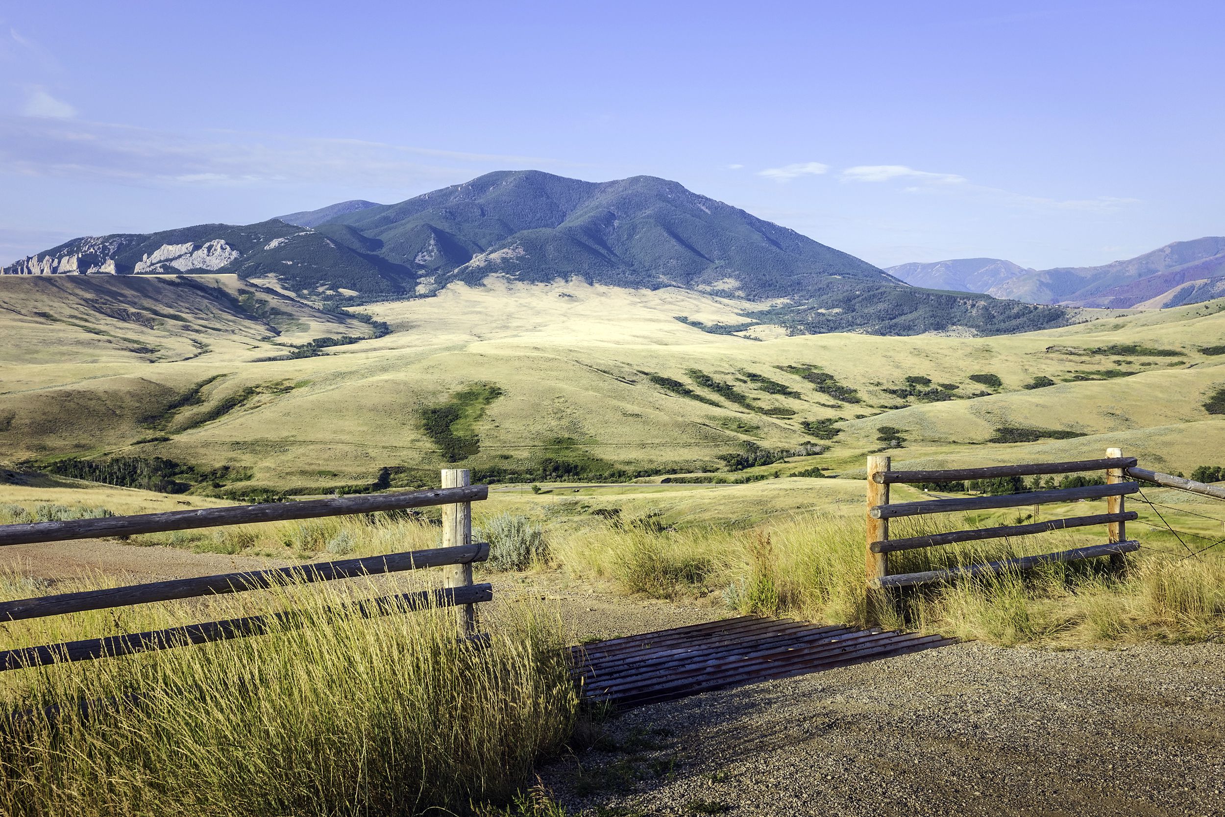 Foothills of Bear Tooth mountains, Red Lodge, Montana