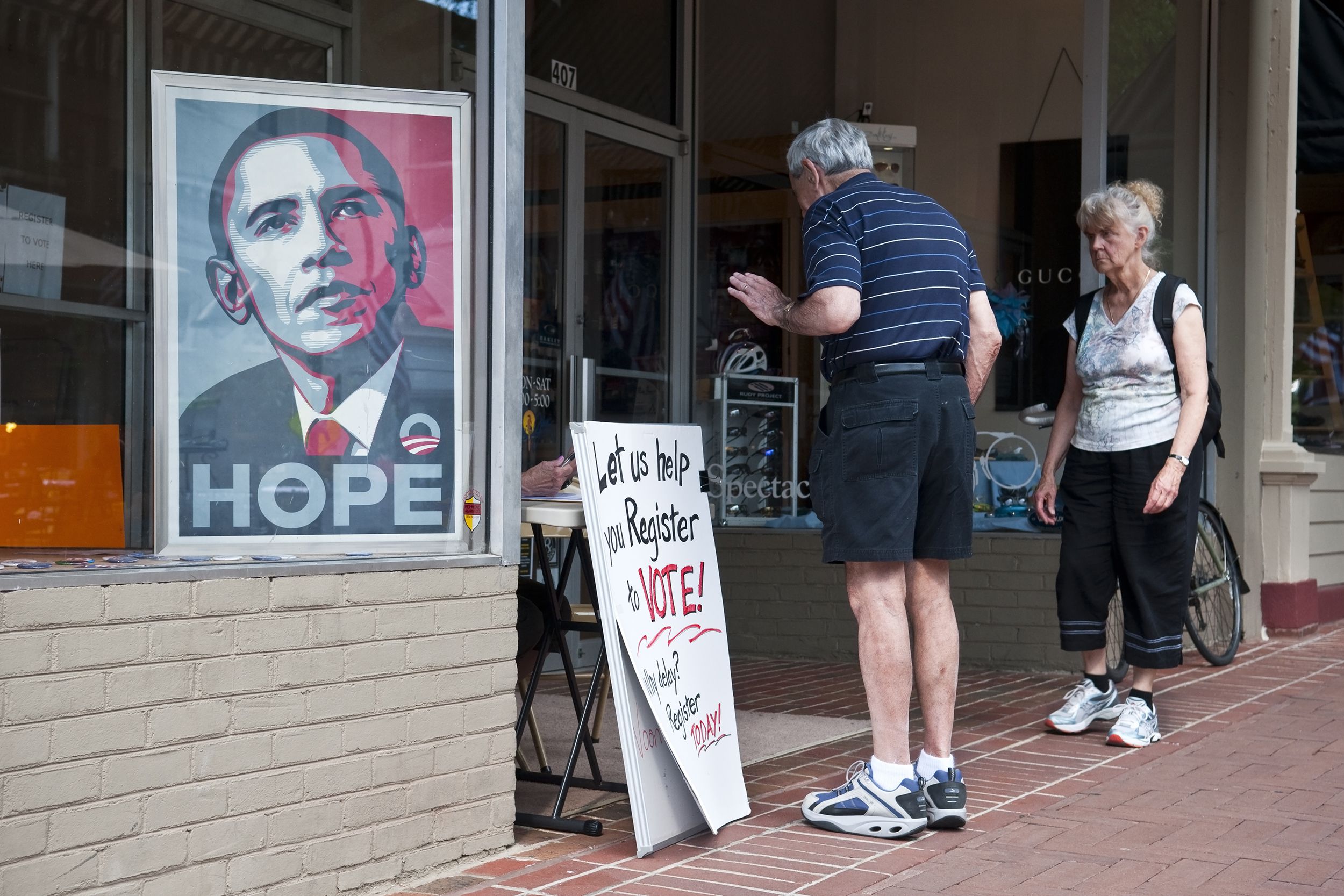 voter registration drive