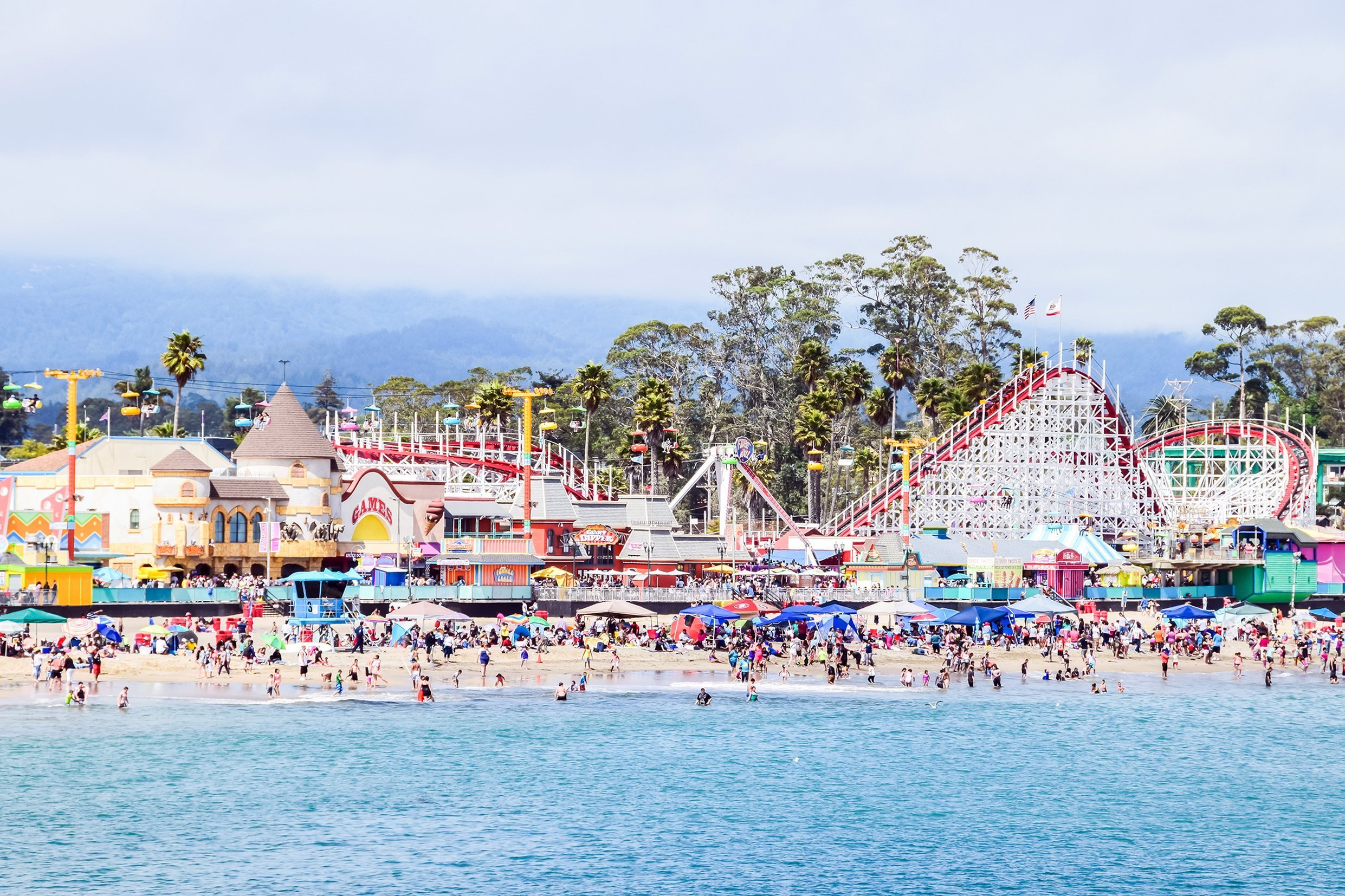 Santa Cruz Beach Boardwalk in Santa Cruz, CA