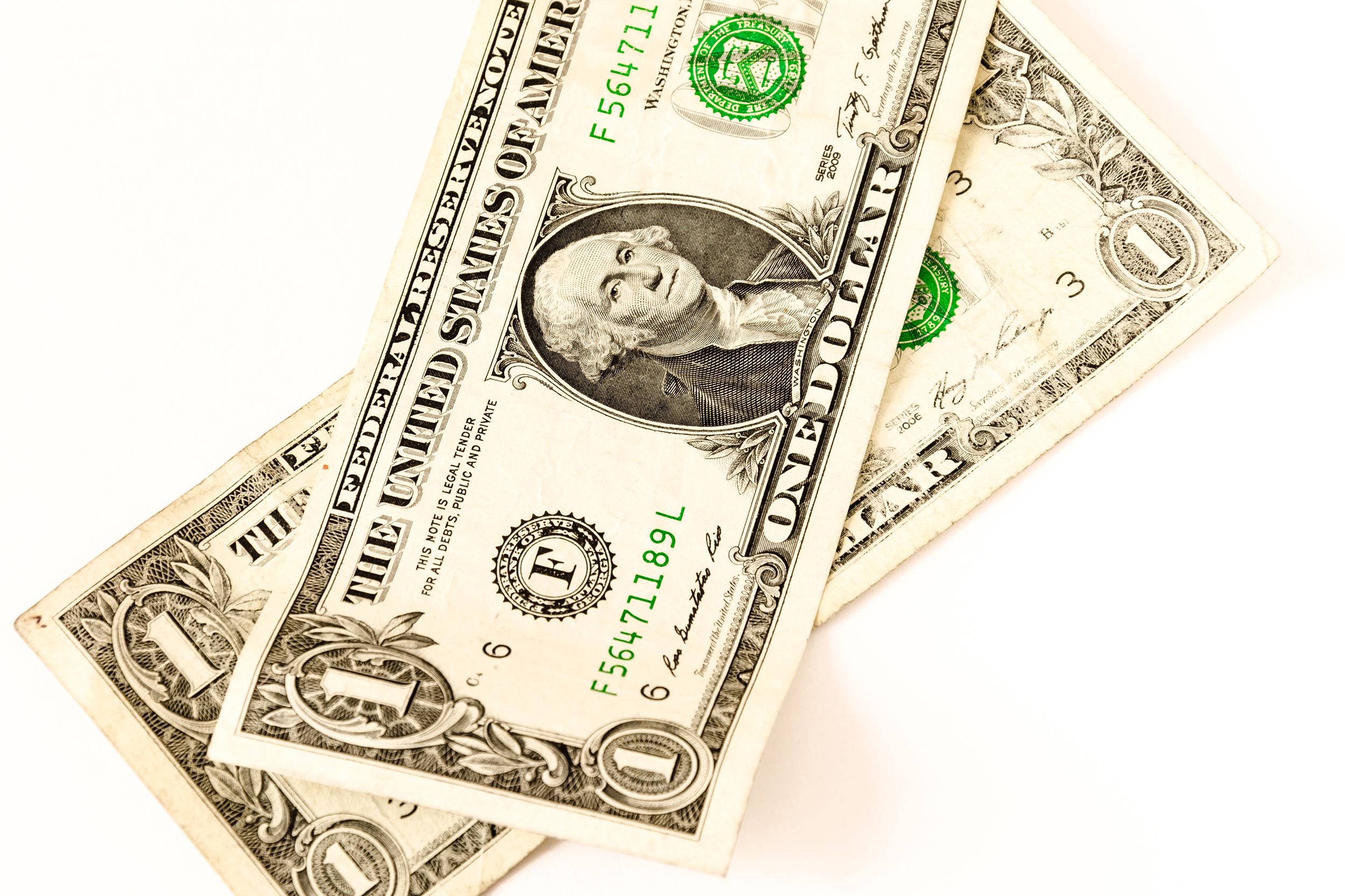 two US dollars