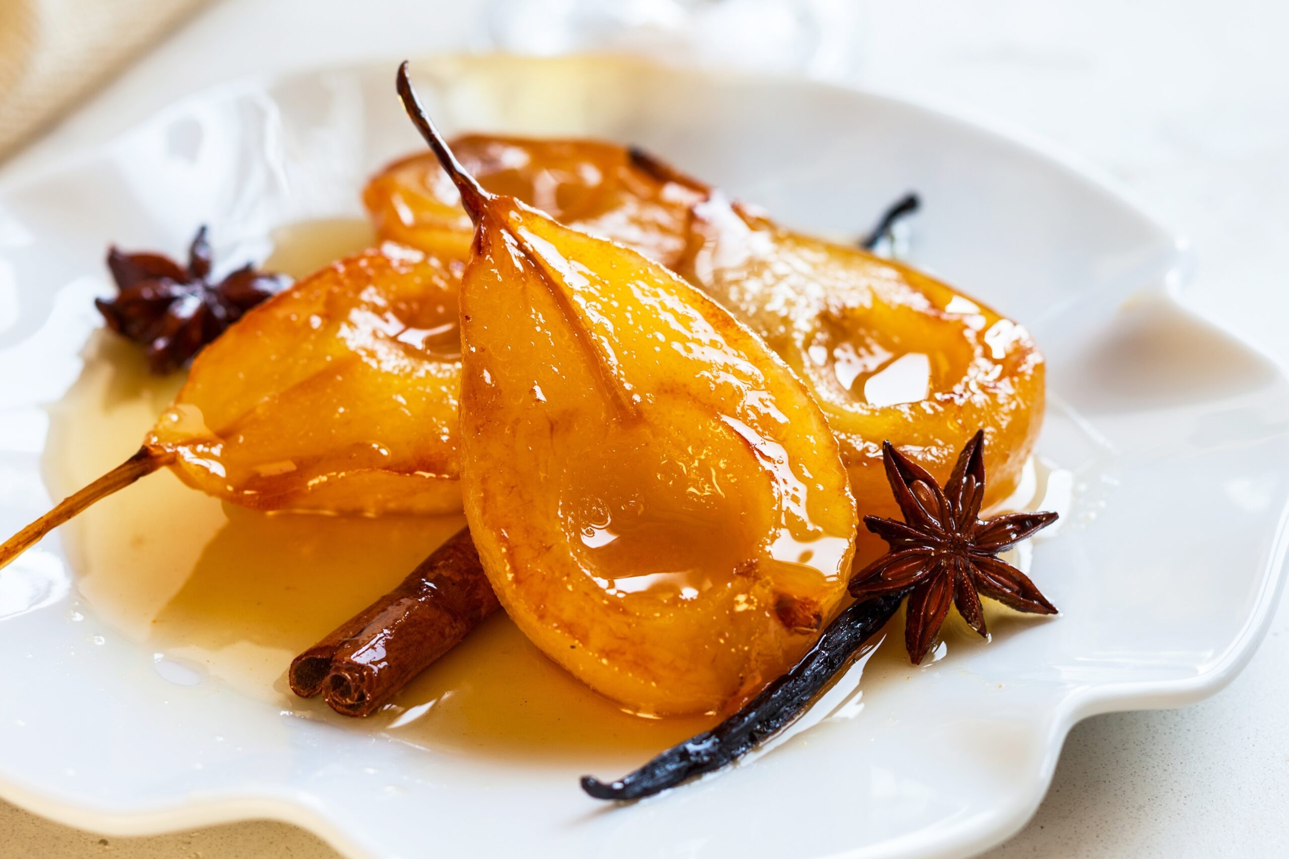 Poached Pears