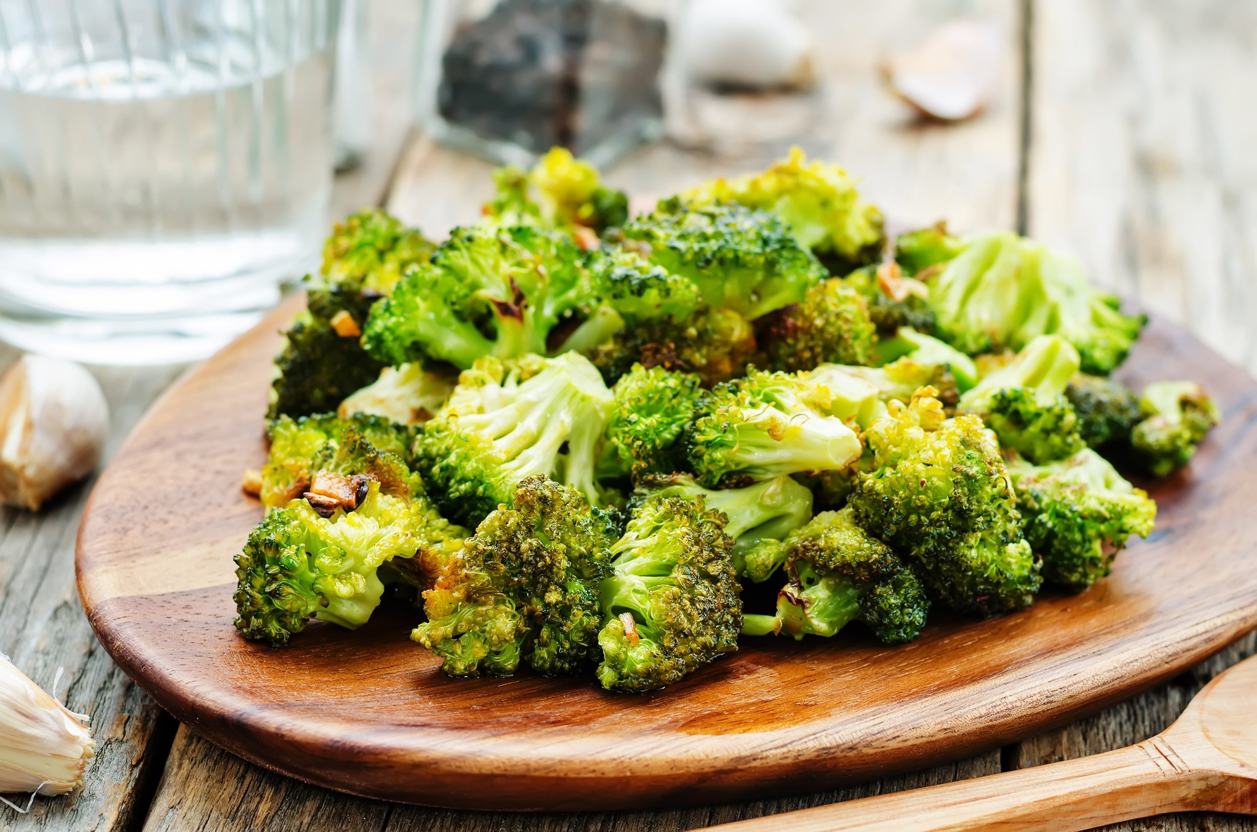 Spicy Roasted Broccoli