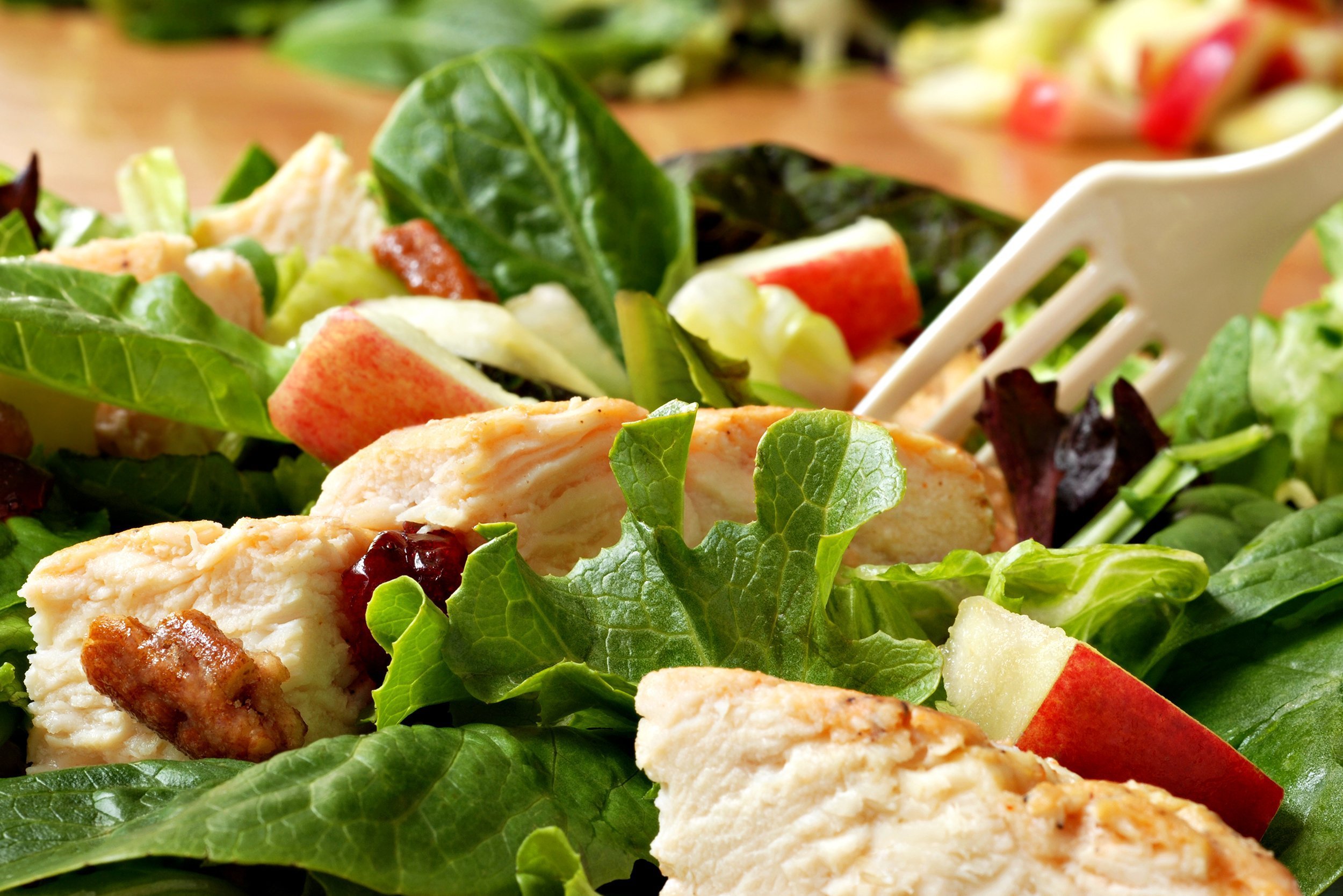 Fall Chicken Salad with Apples, Cranberries & Pecans