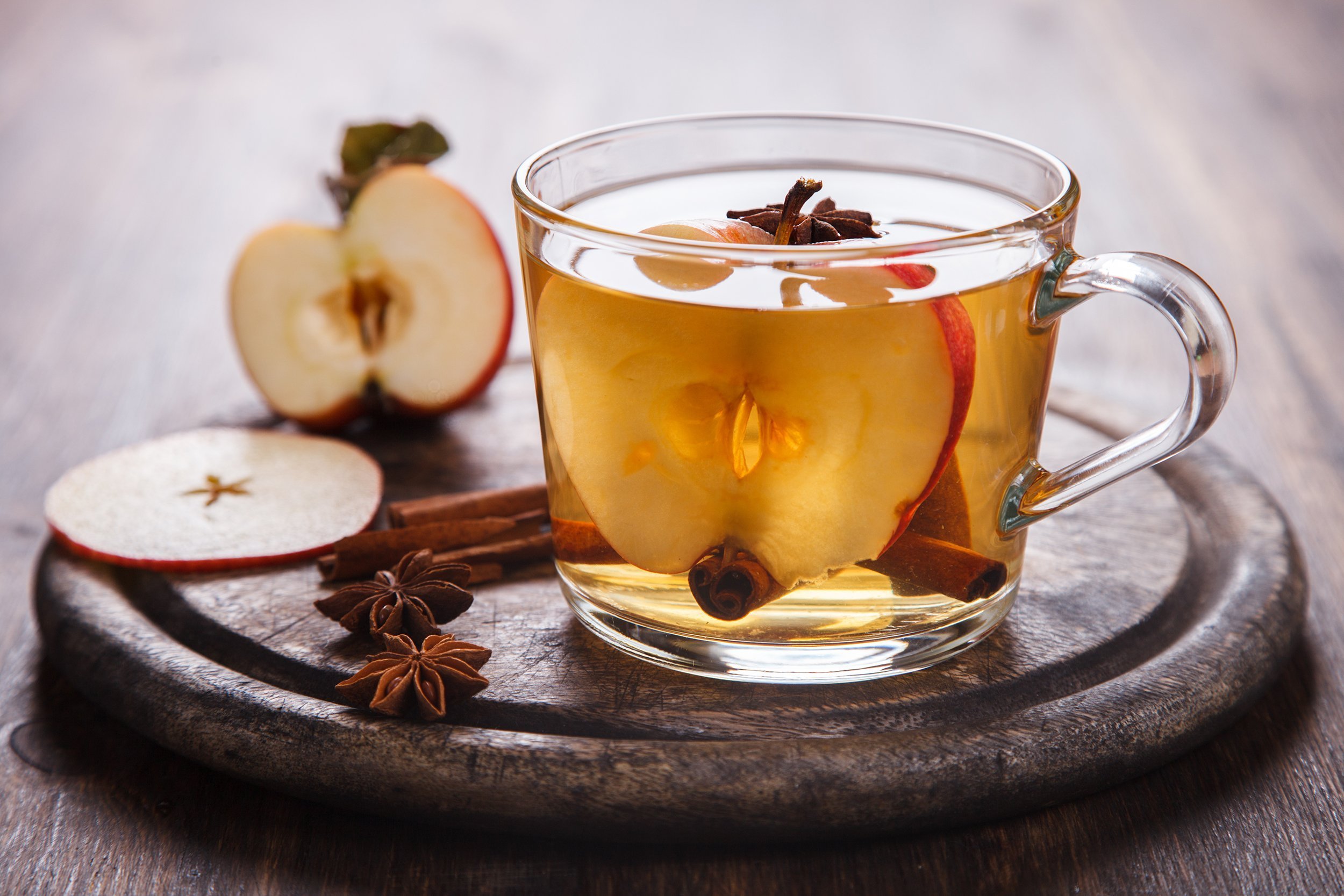 Sparkling Apple Tea