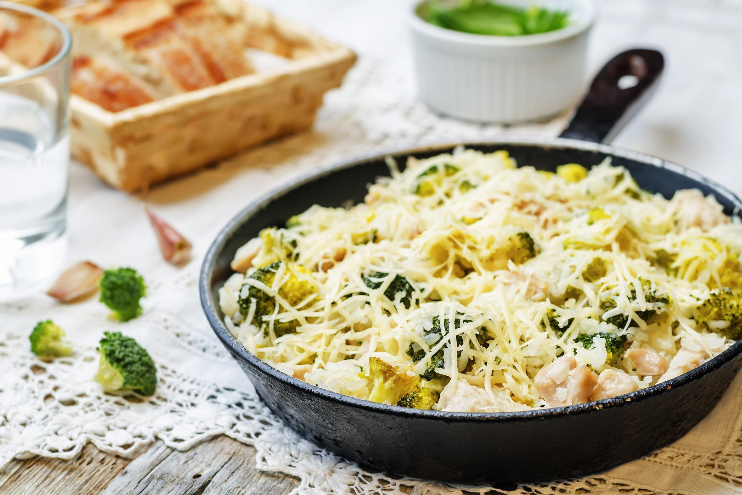 Brussels Sprouts and Turkey Rice Casserole