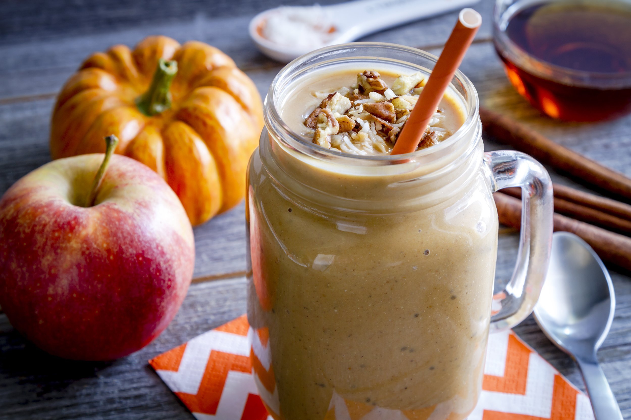 Pumpkin-Apple Breakfast Smoothie