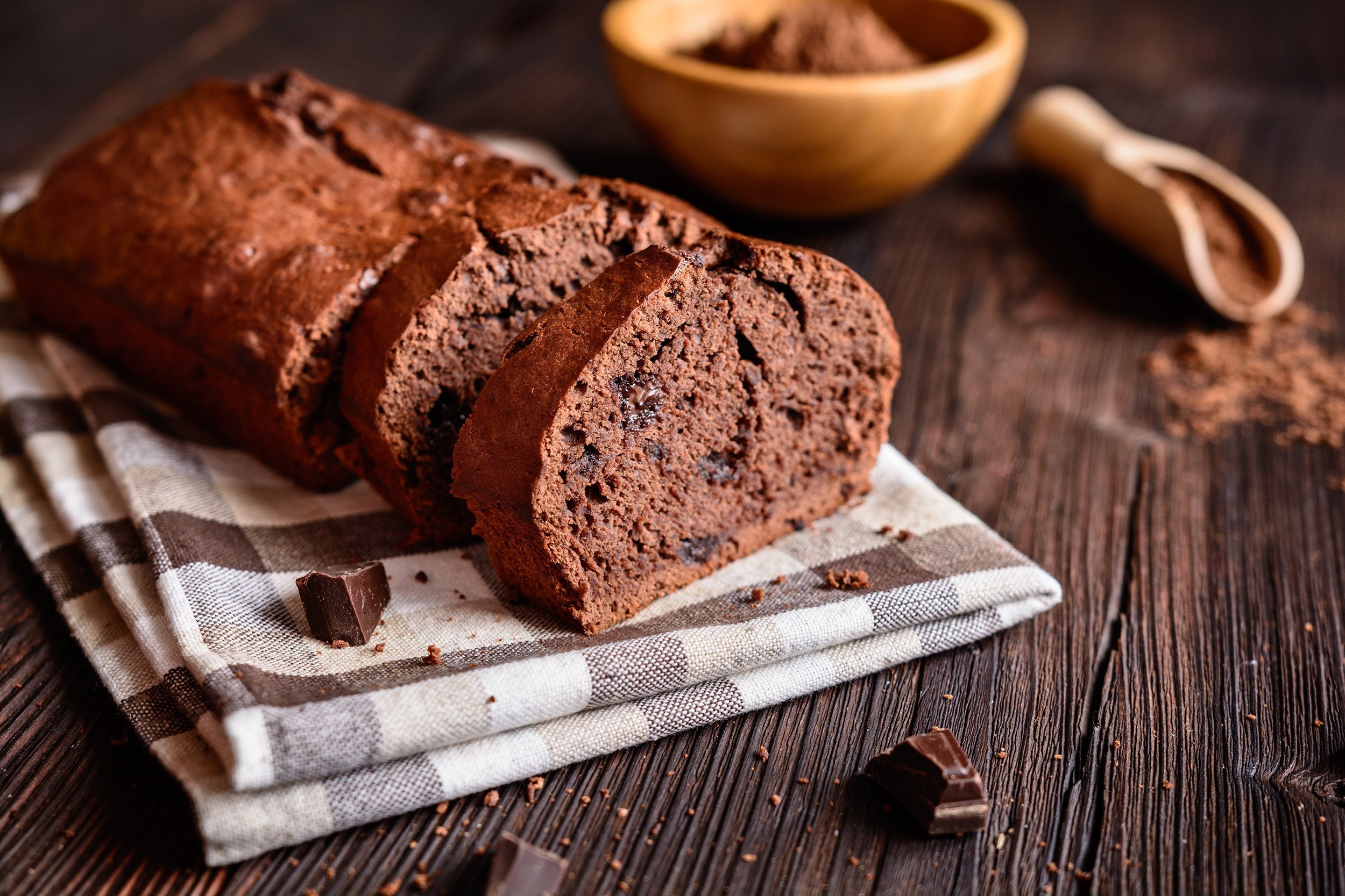 Triple Chocolate Pumpkin Bread