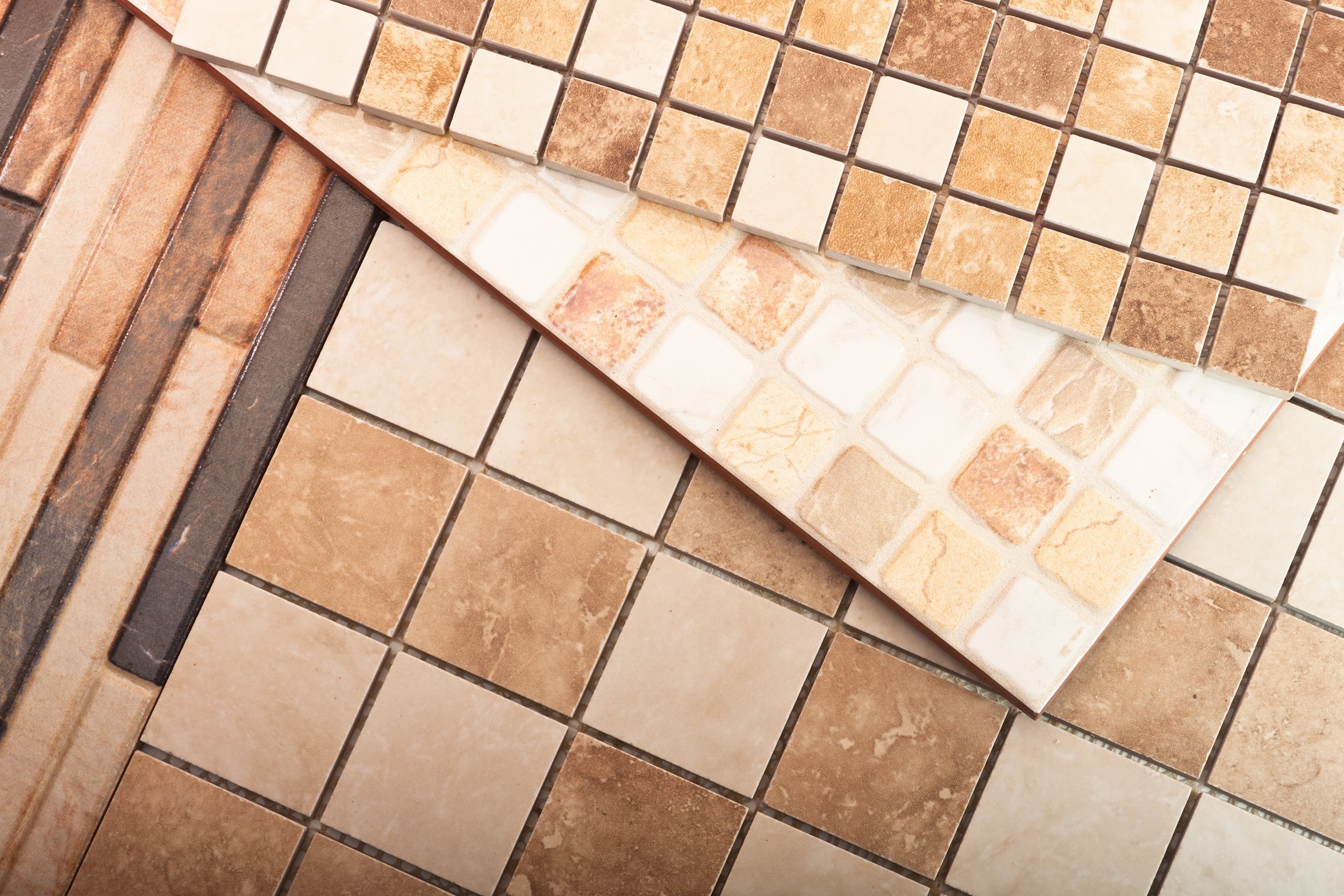 set of tiles for bathroom