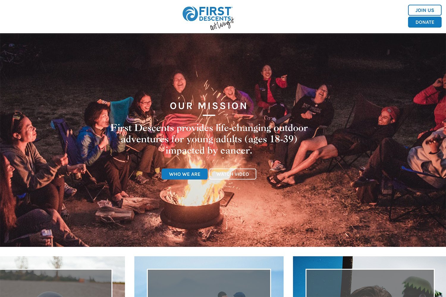 First Descents Website