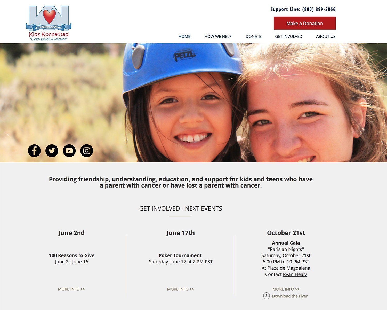 Kids Konnected Website