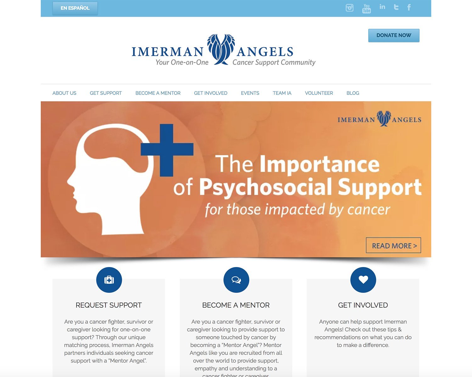 Imerman Angels Website