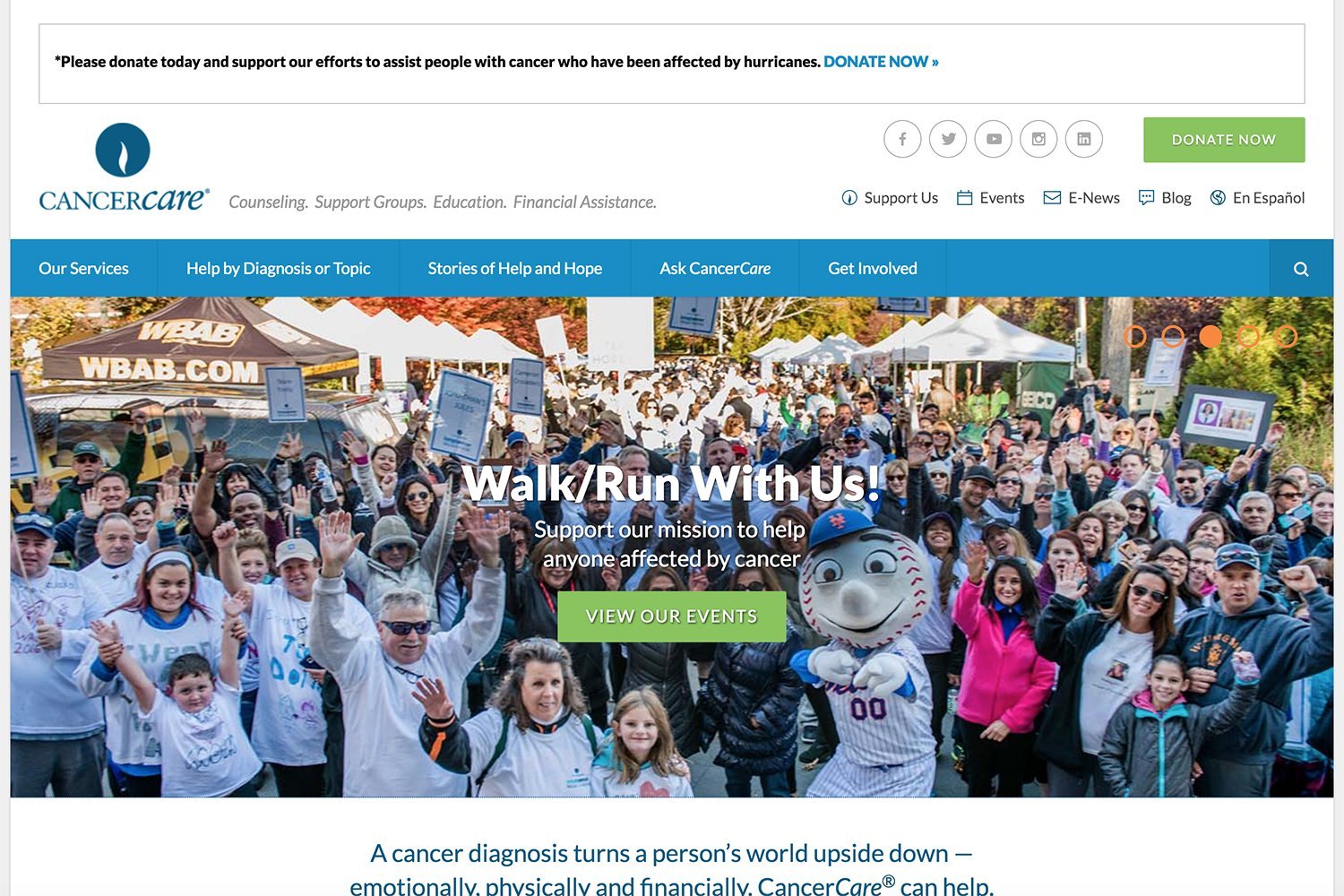 CancerCare Website