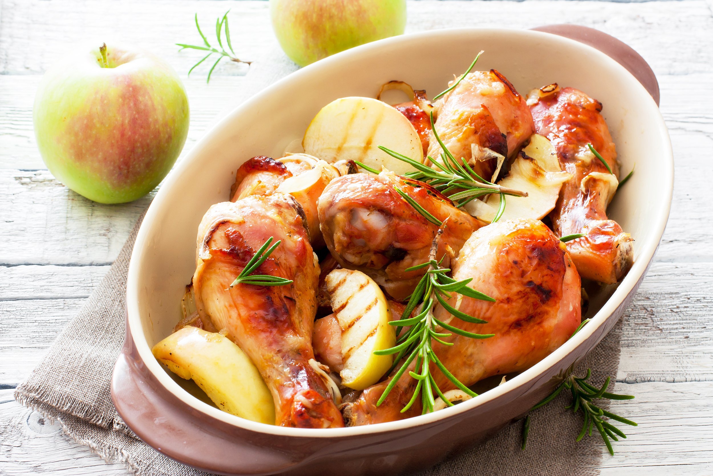 apple roasted chicken