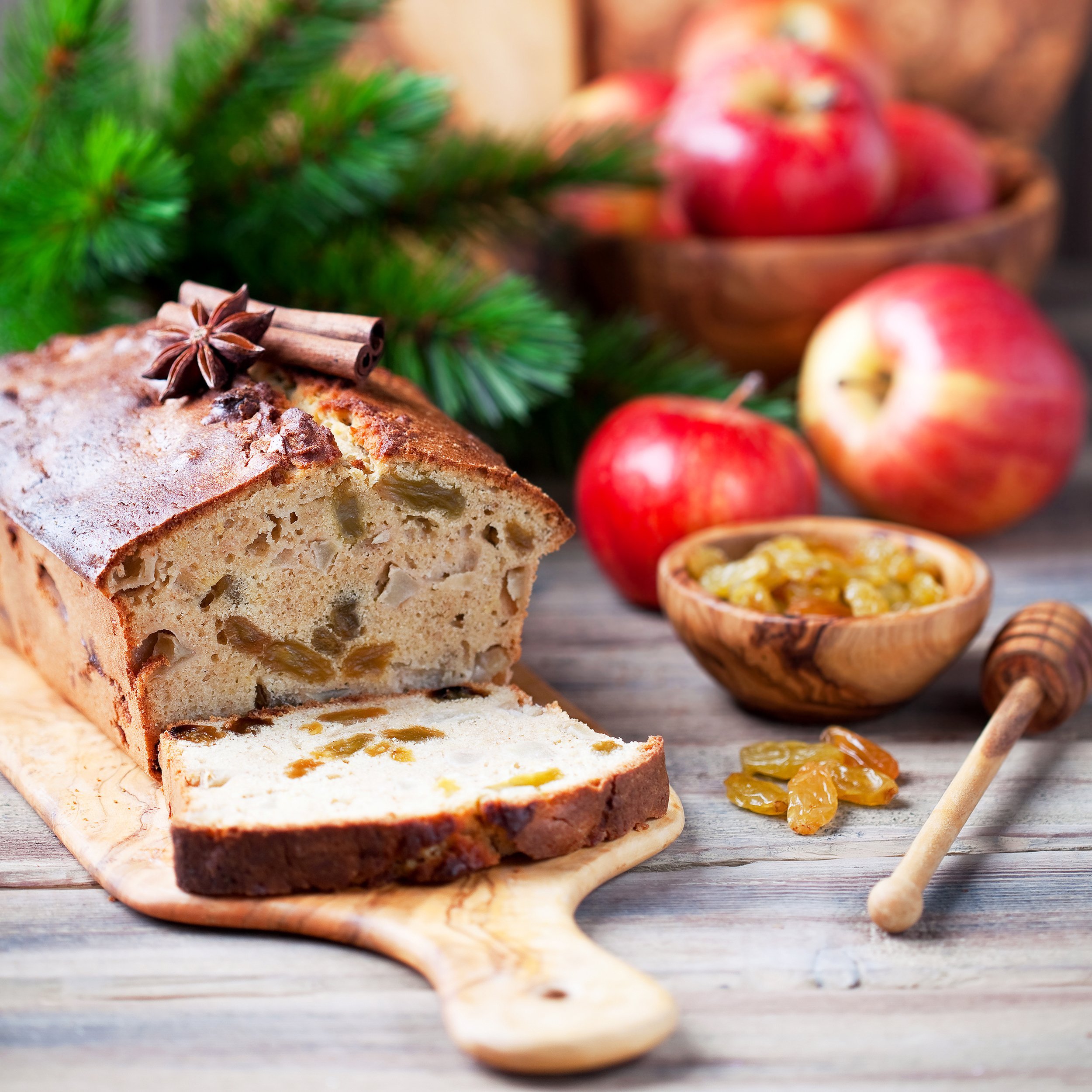 roasted apple bread