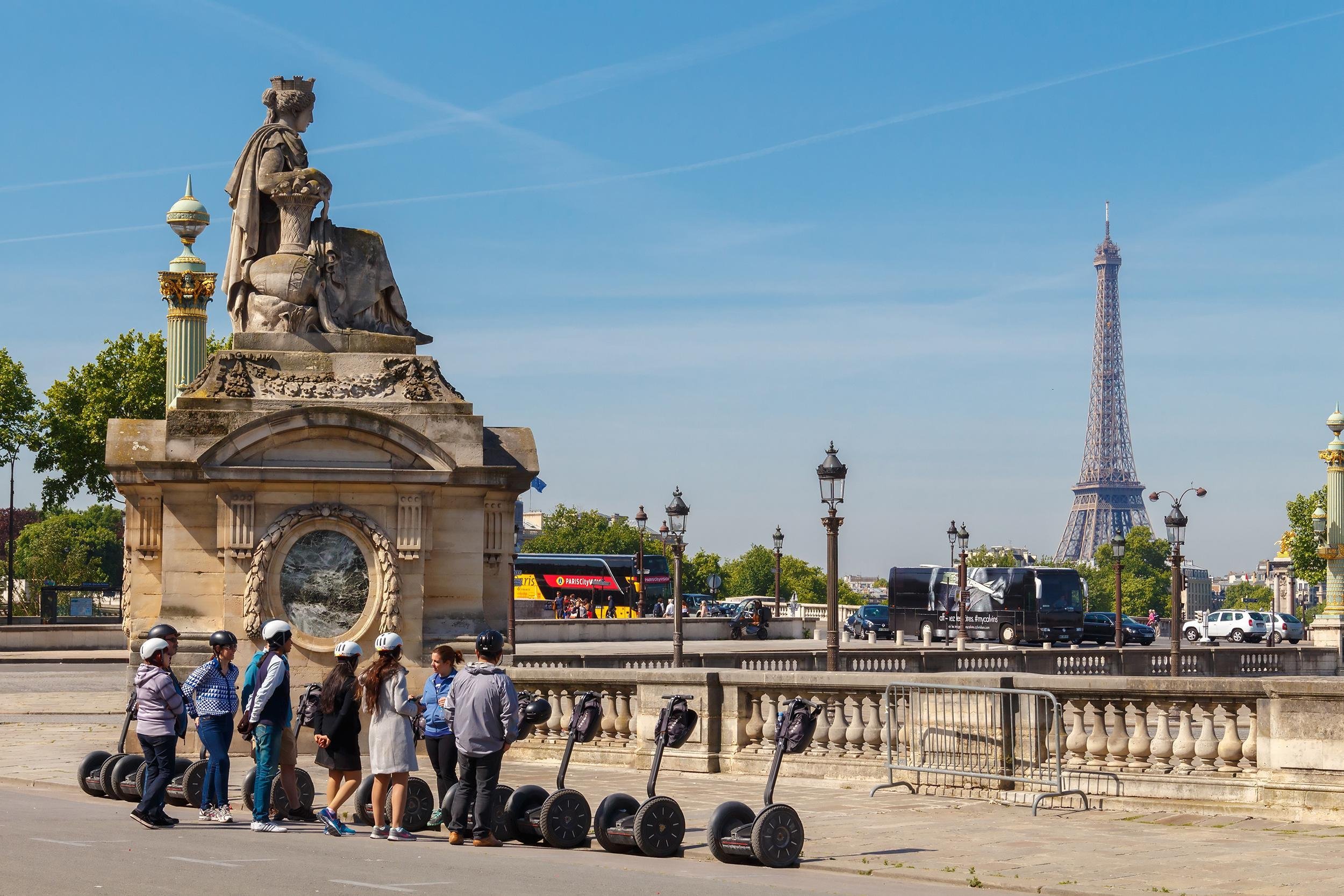 Segway tour at Place de la Concorde