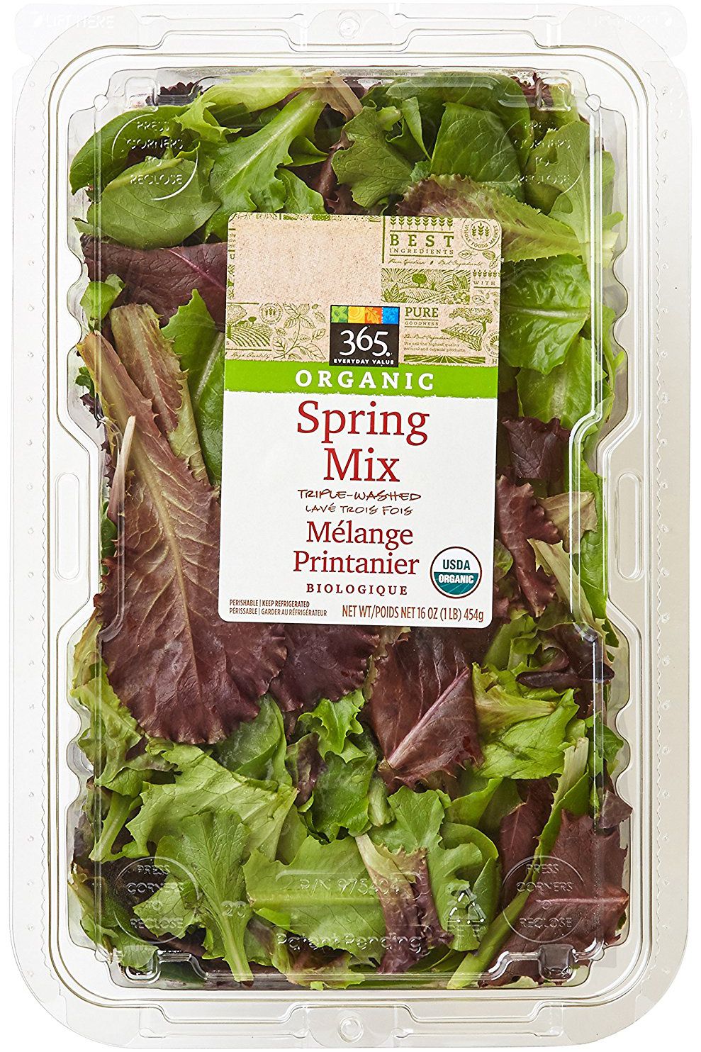 Whole Foods 365 Organic Spring Mix