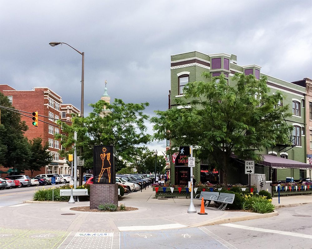 The Cultural Trail in Indianapolis