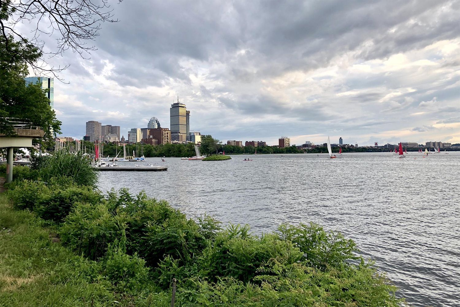 The Esplanade in Boston