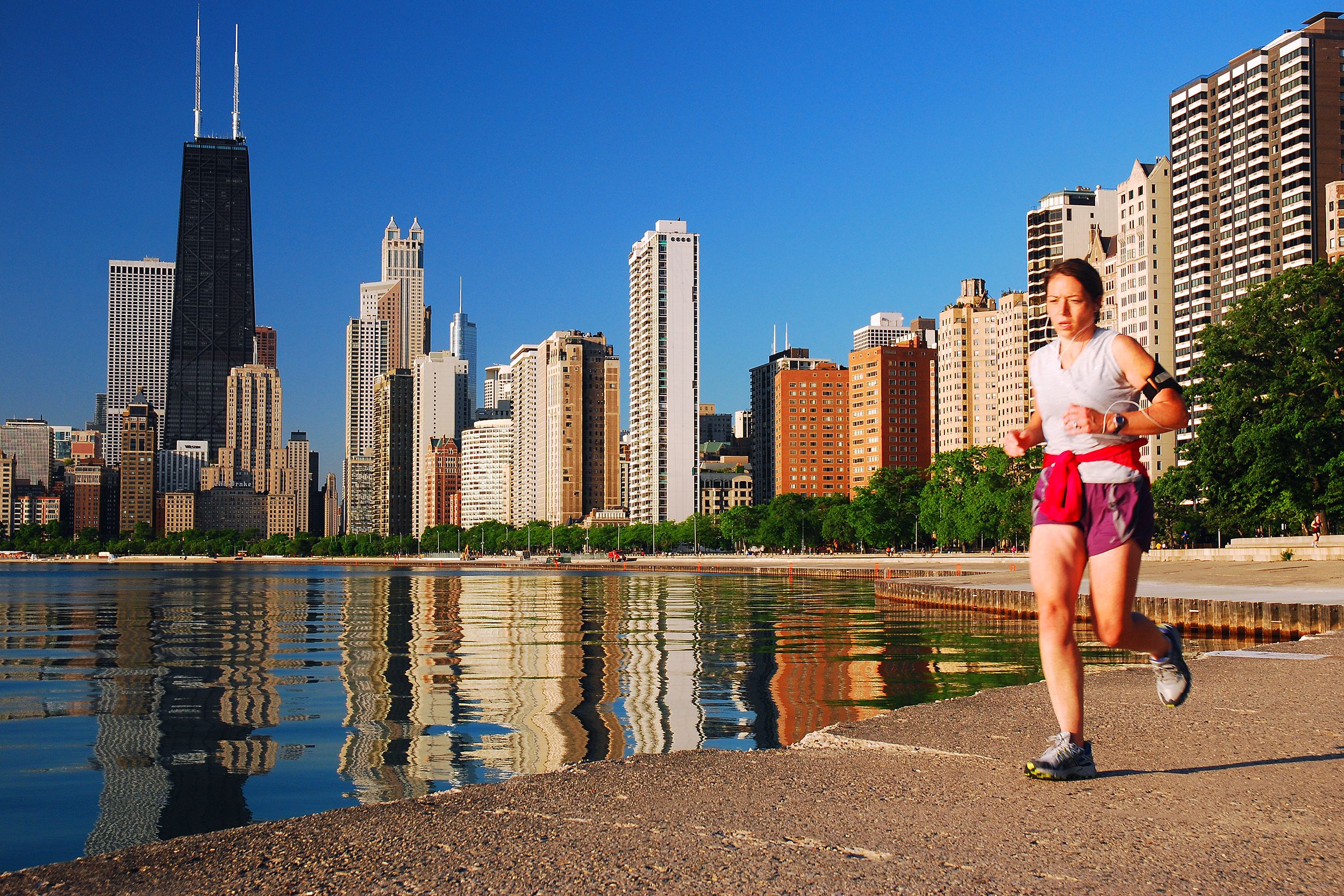 Lakefront Trail in Chicago