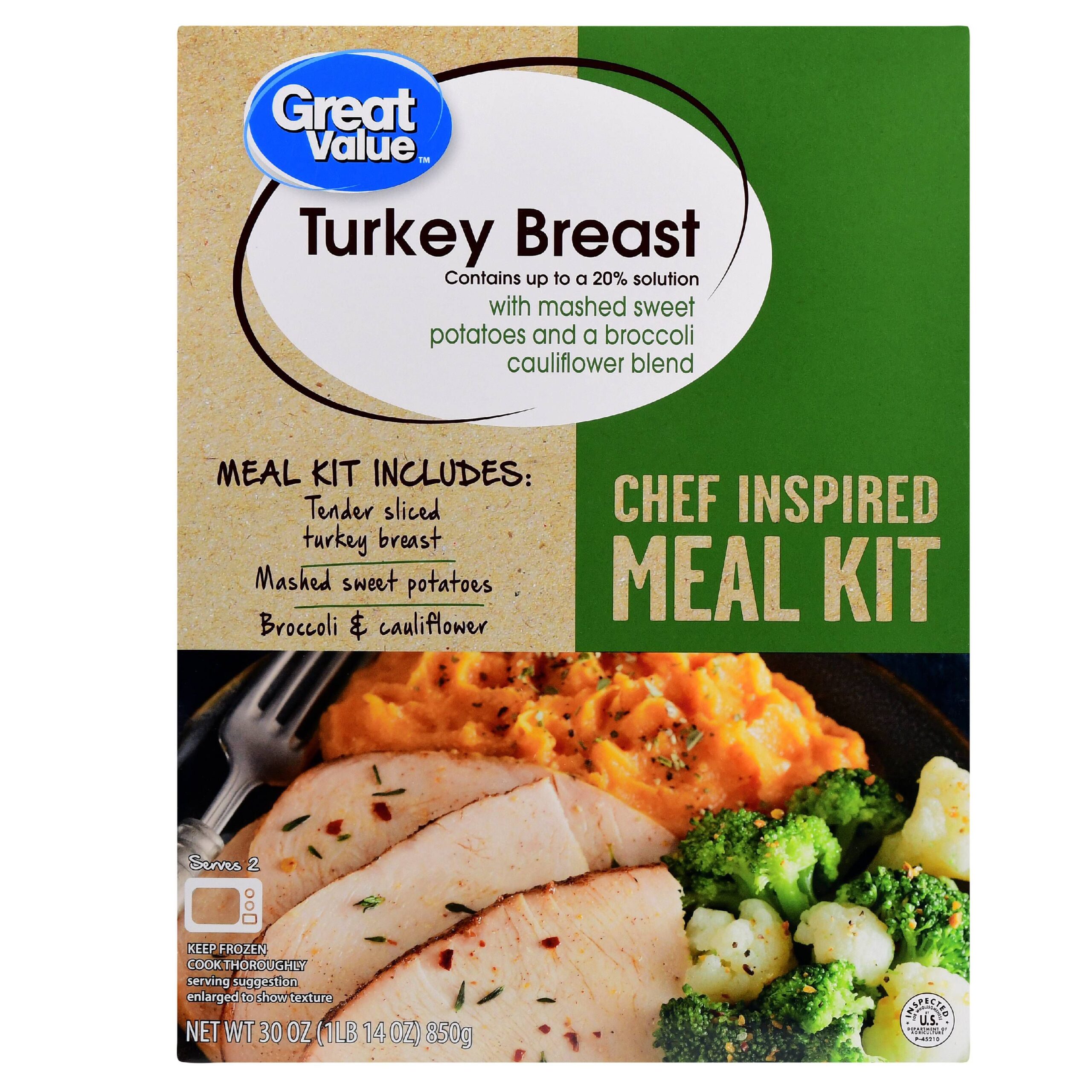 Great Value Chef Inspired Meal Kit Turkey Breast
