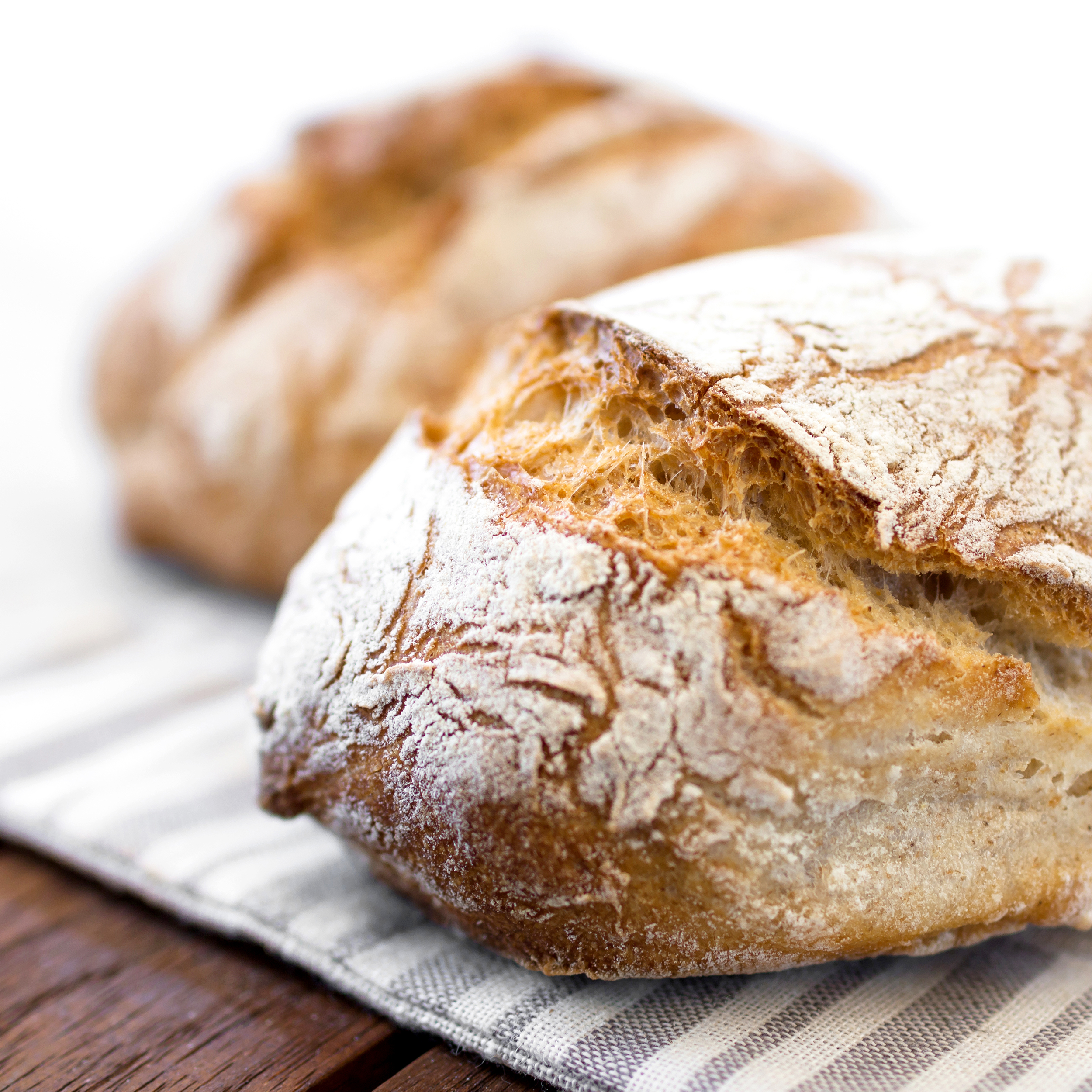 Artisan bread loaf