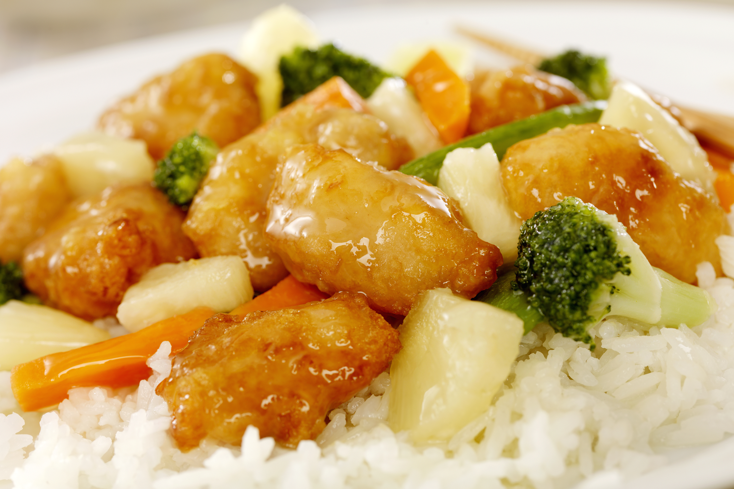 Sweet and sour chicken