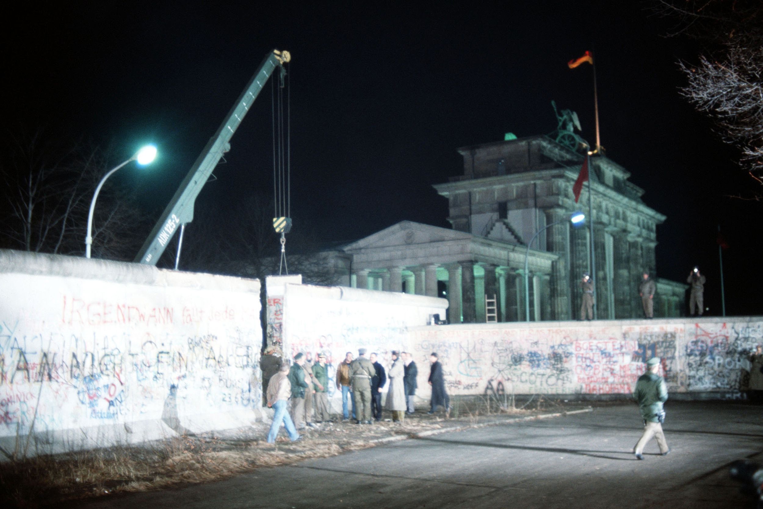 Fall of Berlin Wall 1989