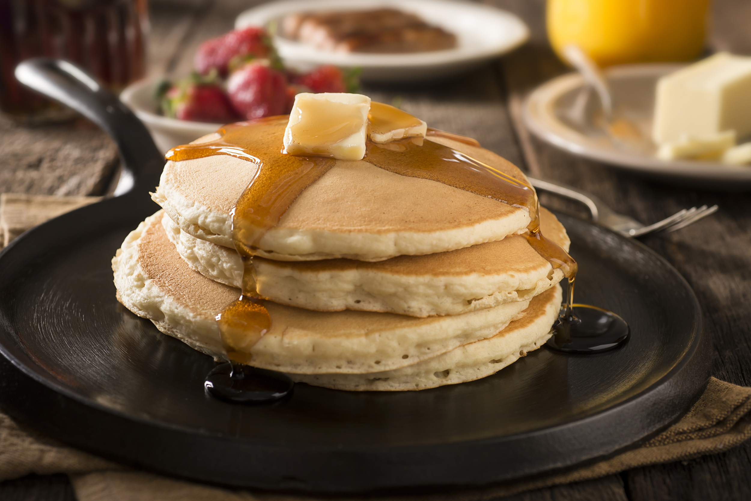 Stack of pancakes